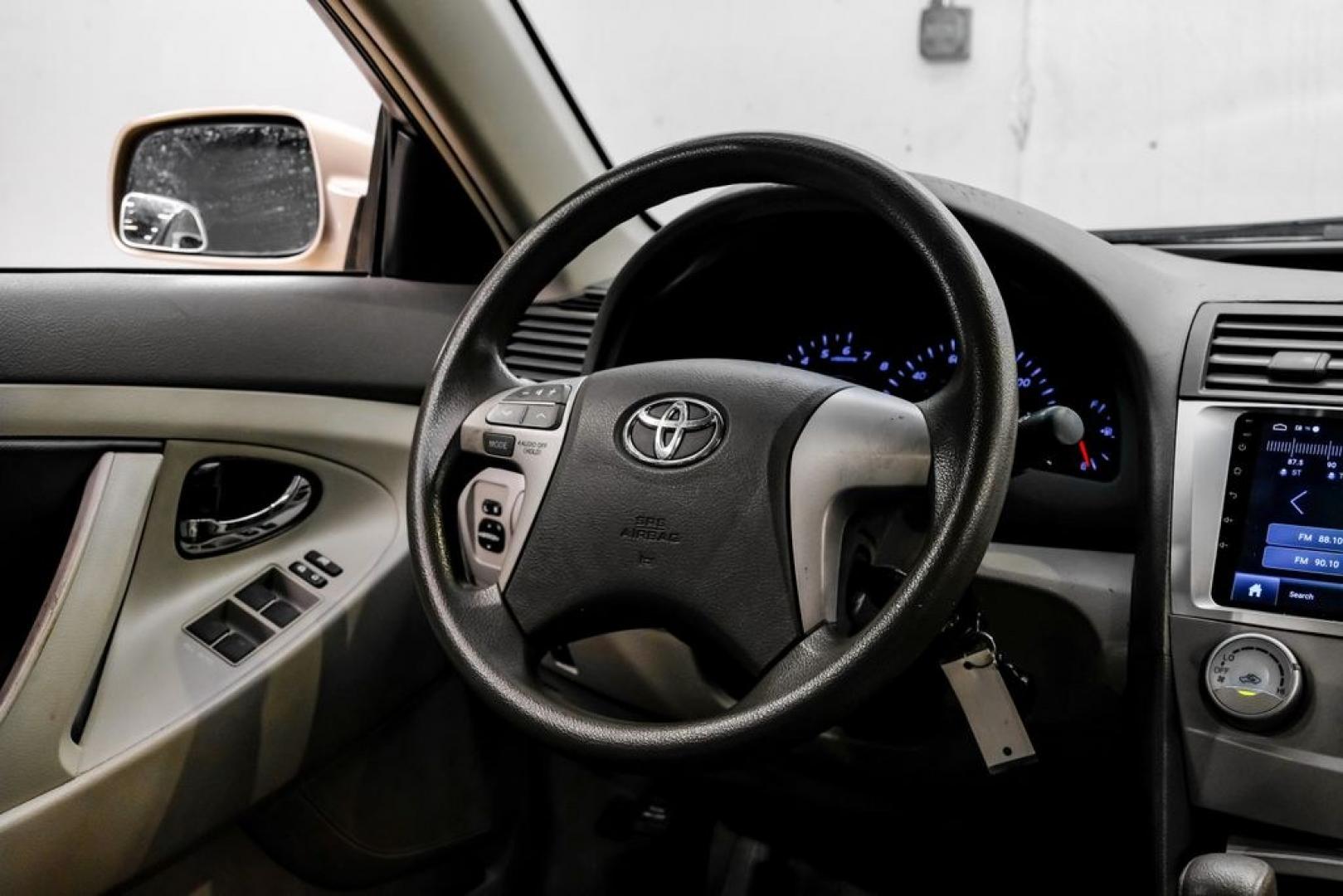 2011 Sandy Beach Metallic /Bisque Toyota Camry LE (4T1BF3EK8BU) with an 2.5L I4 SMPI DOHC engine, Automatic transmission, located at 15300 Midway Rd., Addison, TX, 75001, (972) 702-0011, 32.958321, -96.838074- Photo#19