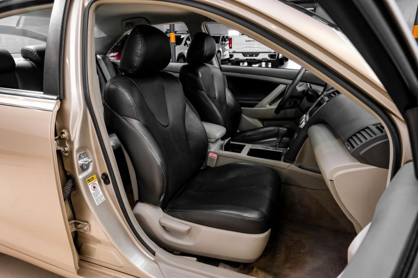 2011 Sandy Beach Metallic /Bisque Toyota Camry LE (4T1BF3EK8BU) with an 2.5L I4 SMPI DOHC engine, Automatic transmission, located at 15300 Midway Rd., Addison, TX, 75001, (972) 702-0011, 32.958321, -96.838074- Photo#36
