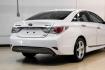 2014 Diamond White Pearl /Camel Hyundai Sonata Hybrid Limited (KMHEC4A41EA) with an 2.4L 4-Cylinder Atkinson-Cycle Hybrid engine, Automatic transmission, located at 15300 Midway Rd., Addison, TX, 75001, (972) 702-0011, 32.958321, -96.838074- Photo#10