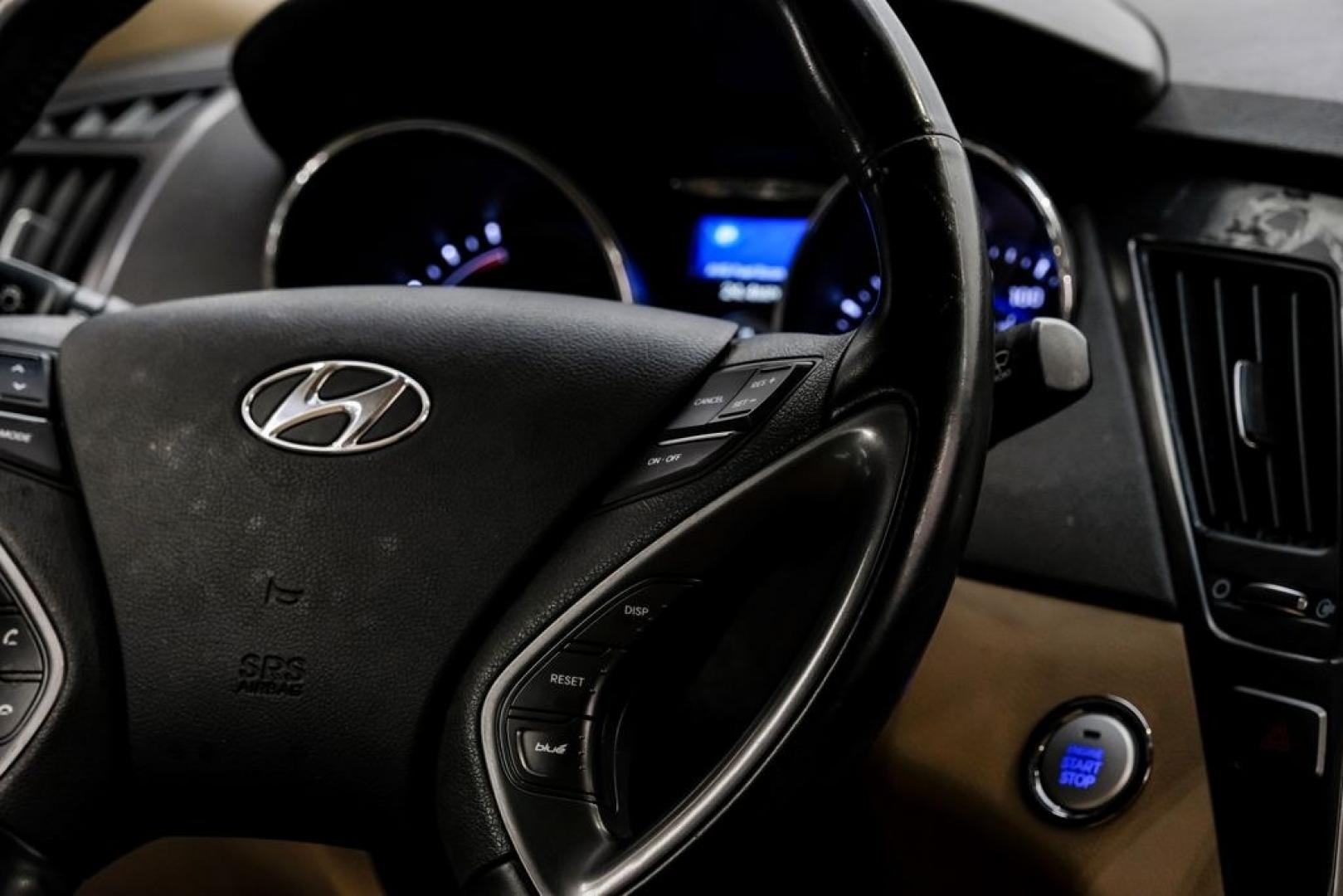 2014 Diamond White Pearl /Camel Hyundai Sonata Hybrid Limited (KMHEC4A41EA) with an 2.4L 4-Cylinder Atkinson-Cycle Hybrid engine, Automatic transmission, located at 15300 Midway Rd., Addison, TX, 75001, (972) 702-0011, 32.958321, -96.838074- Photo#22