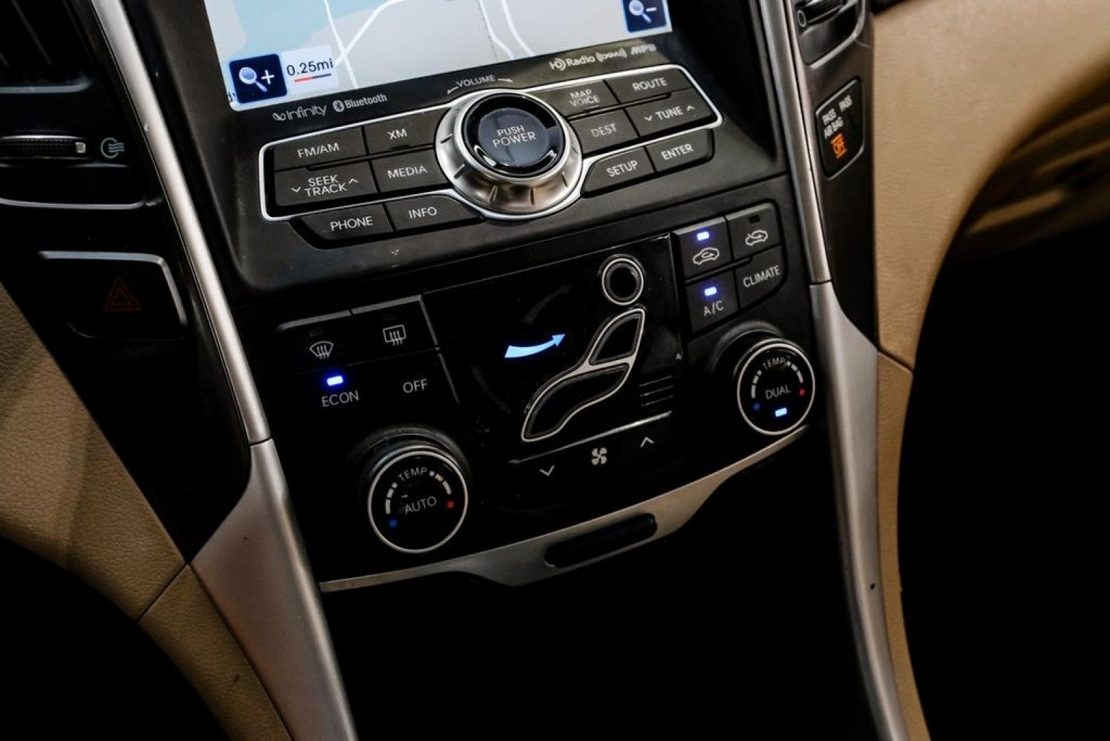 2014 Diamond White Pearl /Camel Hyundai Sonata Hybrid Limited (KMHEC4A41EA) with an 2.4L 4-Cylinder Atkinson-Cycle Hybrid engine, Automatic transmission, located at 15300 Midway Rd., Addison, TX, 75001, (972) 702-0011, 32.958321, -96.838074- Photo#30