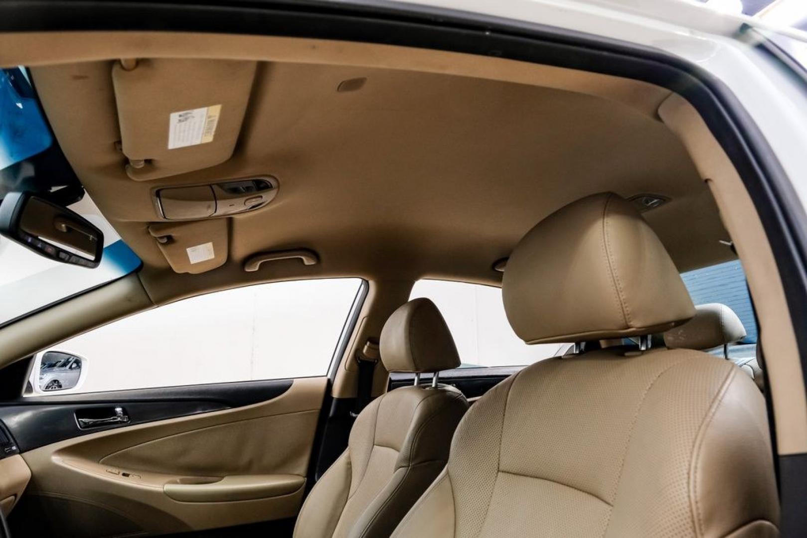2014 Diamond White Pearl /Camel Hyundai Sonata Hybrid Limited (KMHEC4A41EA) with an 2.4L 4-Cylinder Atkinson-Cycle Hybrid engine, Automatic transmission, located at 15300 Midway Rd., Addison, TX, 75001, (972) 702-0011, 32.958321, -96.838074- Photo#33