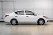 2018 Fresh Powder /Charcoal Nissan Versa 1.6 S Plus (3N1CN7AP8JL) with an 1.6L 4-Cylinder DOHC 16V engine, CVT transmission, located at 15300 Midway Rd., Addison, TX, 75001, (972) 702-0011, 32.958321, -96.838074- Photo#8