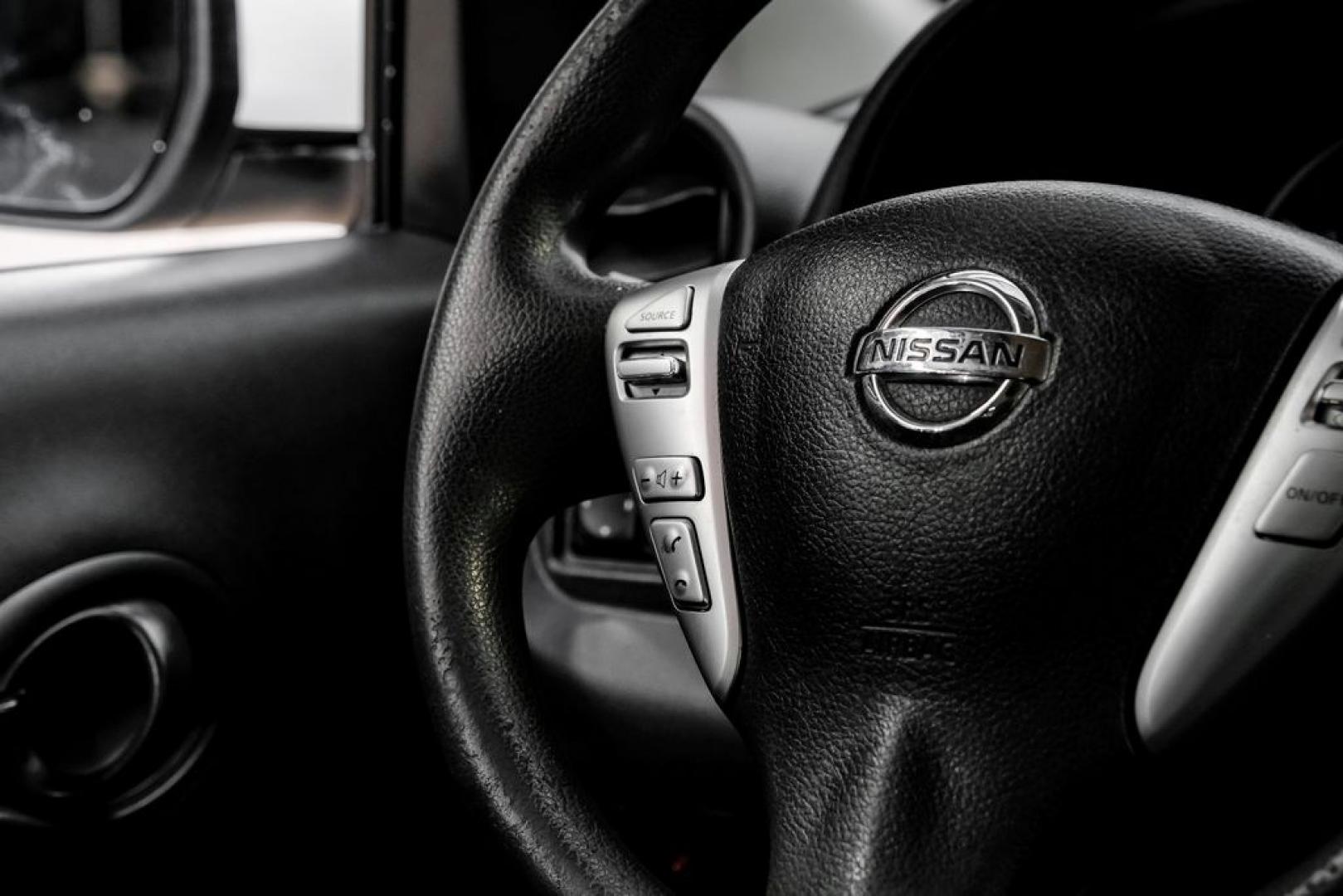 2018 Fresh Powder /Charcoal Nissan Versa 1.6 S Plus (3N1CN7AP8JL) with an 1.6L 4-Cylinder DOHC 16V engine, CVT transmission, located at 15300 Midway Rd., Addison, TX, 75001, (972) 702-0011, 32.958321, -96.838074- Photo#21