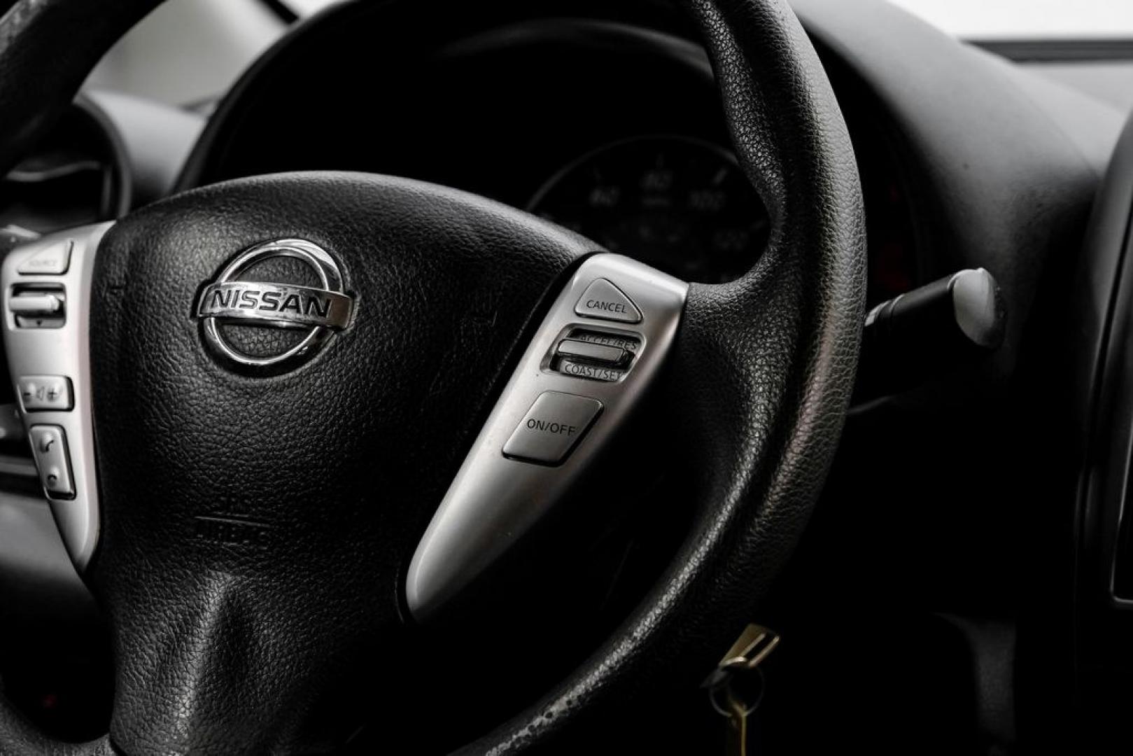 2018 Fresh Powder /Charcoal Nissan Versa 1.6 S Plus (3N1CN7AP8JL) with an 1.6L 4-Cylinder DOHC 16V engine, CVT transmission, located at 15300 Midway Rd., Addison, TX, 75001, (972) 702-0011, 32.958321, -96.838074- Photo#22