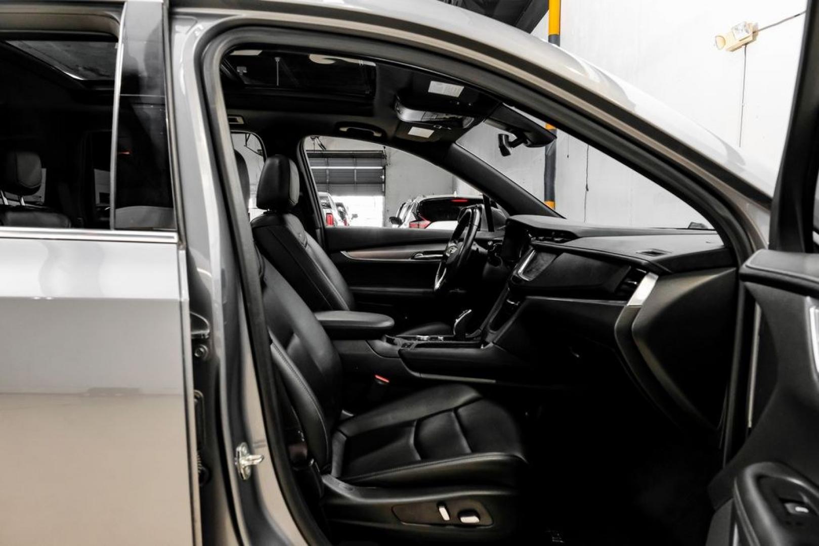 2021 Steel Metallic /Jet Black Cadillac XT6 Luxury (1GYKPAR44MZ) with an 2.0L Turbocharged engine, Automatic transmission, located at 15300 Midway Rd., Addison, TX, 75001, (972) 702-0011, 32.958321, -96.838074- Photo#39