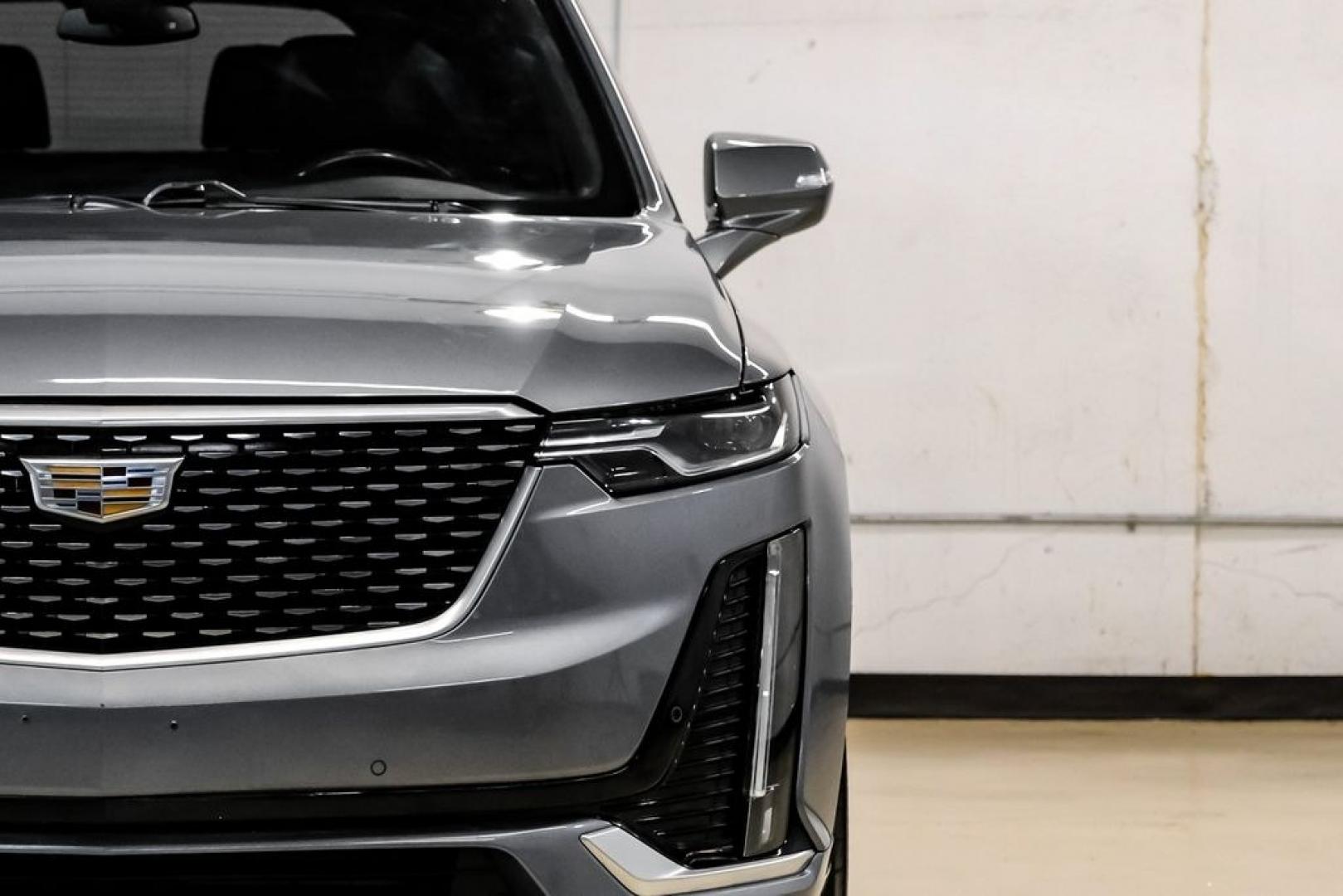 2021 Steel Metallic /Jet Black Cadillac XT6 Luxury (1GYKPAR44MZ) with an 2.0L Turbocharged engine, Automatic transmission, located at 15300 Midway Rd., Addison, TX, 75001, (972) 702-0011, 32.958321, -96.838074- Photo#54