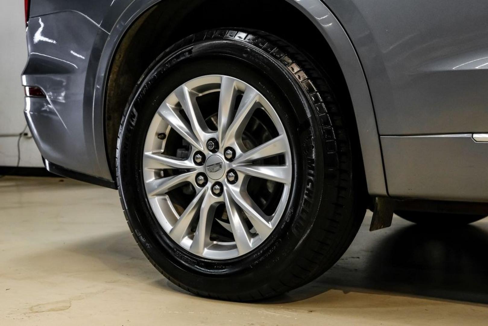 2021 Steel Metallic /Jet Black Cadillac XT6 Luxury (1GYKPAR44MZ) with an 2.0L Turbocharged engine, Automatic transmission, located at 15300 Midway Rd., Addison, TX, 75001, (972) 702-0011, 32.958321, -96.838074- Photo#61