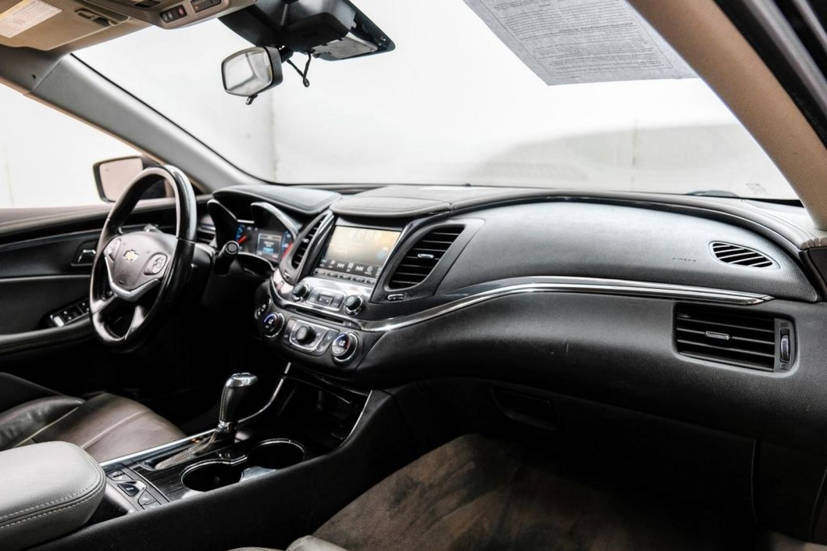 2016 Black /Jet Black/Dark Titanium Chevrolet Impala LTZ (2G1145S39G9) with an 3.6L V6 DI DOHC engine, Automatic transmission, located at 15300 Midway Rd., Addison, TX, 75001, (972) 702-0011, 32.958321, -96.838074- Photo#15