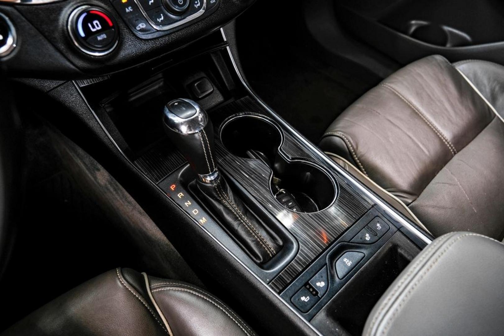 2016 Black /Jet Black/Dark Titanium Chevrolet Impala LTZ (2G1145S39G9) with an 3.6L V6 DI DOHC engine, Automatic transmission, located at 15300 Midway Rd., Addison, TX, 75001, (972) 702-0011, 32.958321, -96.838074- Photo#28