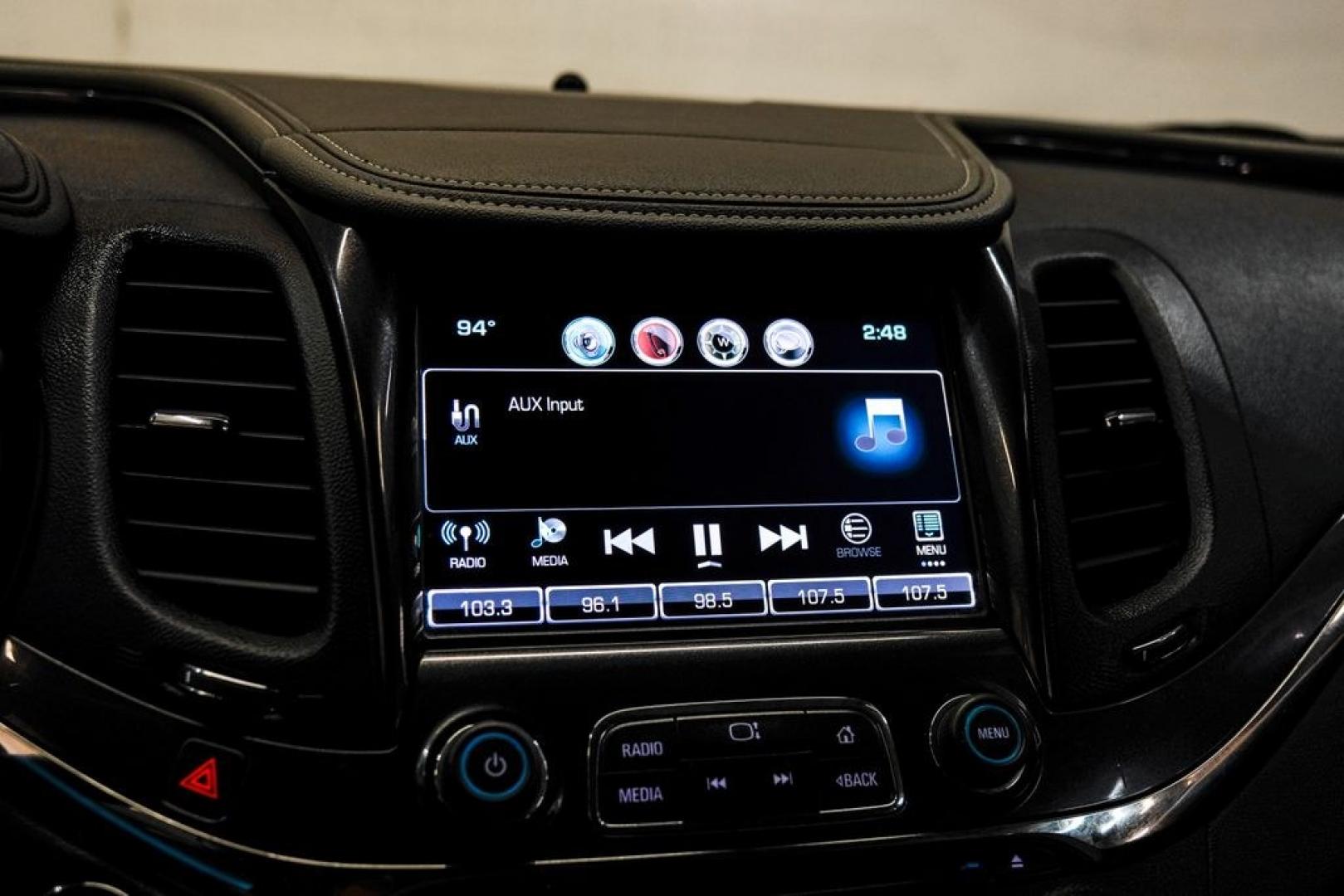 2016 Black /Jet Black/Dark Titanium Chevrolet Impala LTZ (2G1145S39G9) with an 3.6L V6 DI DOHC engine, Automatic transmission, located at 15300 Midway Rd., Addison, TX, 75001, (972) 702-0011, 32.958321, -96.838074- Photo#38
