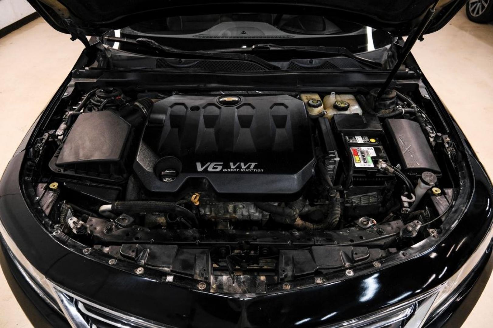 2016 Black /Jet Black/Dark Titanium Chevrolet Impala LTZ (2G1145S39G9) with an 3.6L V6 DI DOHC engine, Automatic transmission, located at 15300 Midway Rd., Addison, TX, 75001, (972) 702-0011, 32.958321, -96.838074- Photo#62