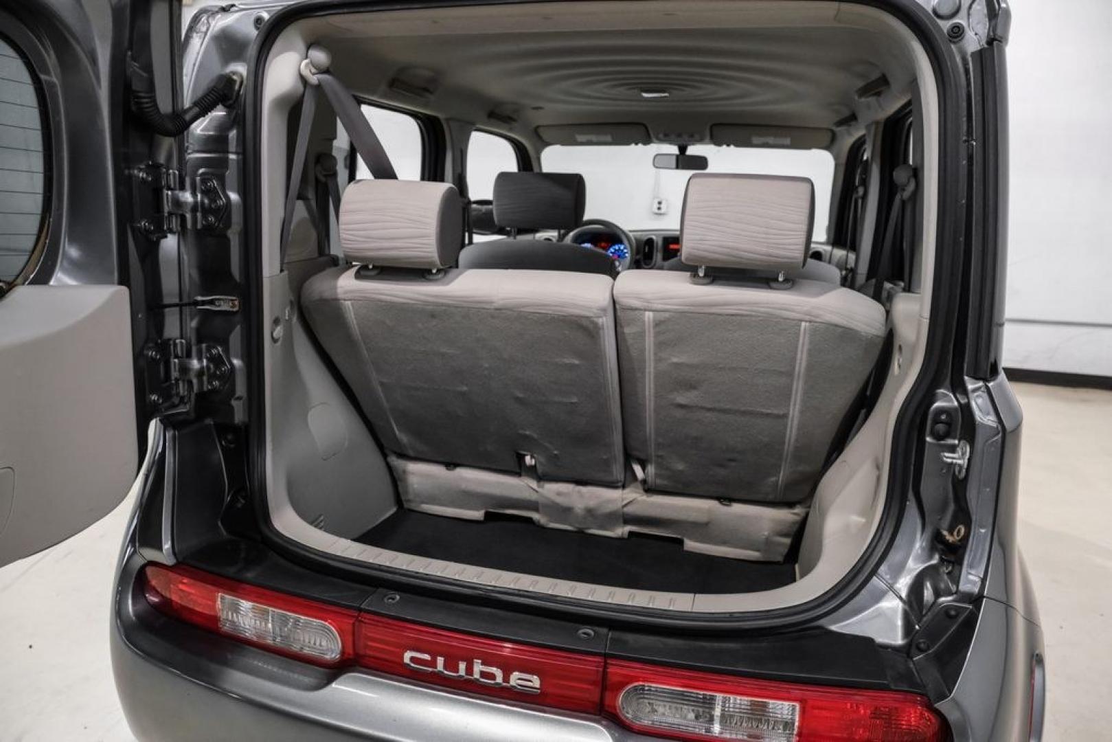 2012 Pearl Metallic /Gray Nissan Cube 1.8 S (JN8AZ2KR3CT) with an 1.8L 4-Cylinder DOHC 16V engine, CVT transmission, located at 15300 Midway Rd., Addison, TX, 75001, (972) 702-0011, 32.958321, -96.838074- Photo#44
