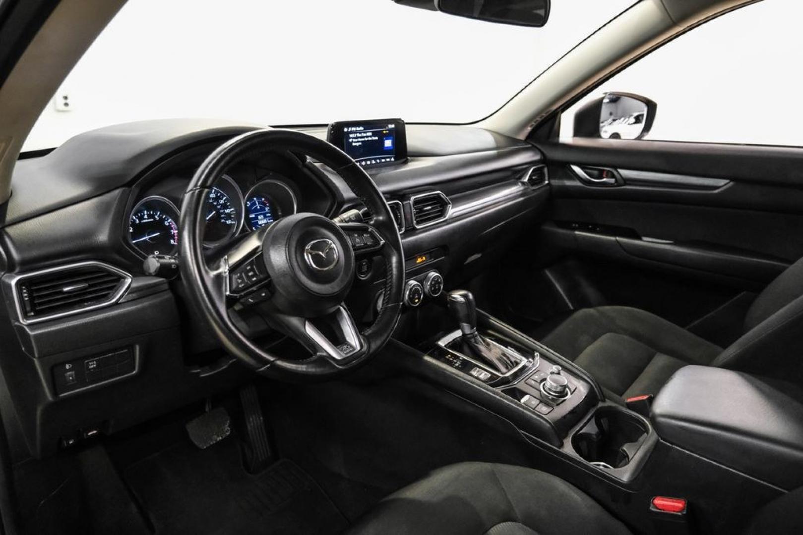 2019 Jet Black /Black Mazda CX-5 Sport (JM3KFABM1K1) with an SKYACTIV-G 2.5L 4-Cylinder DOHC 16V engine, Automatic transmission, located at 15300 Midway Rd., Addison, TX, 75001, (972) 702-0011, 32.958321, -96.838074- Photo#2