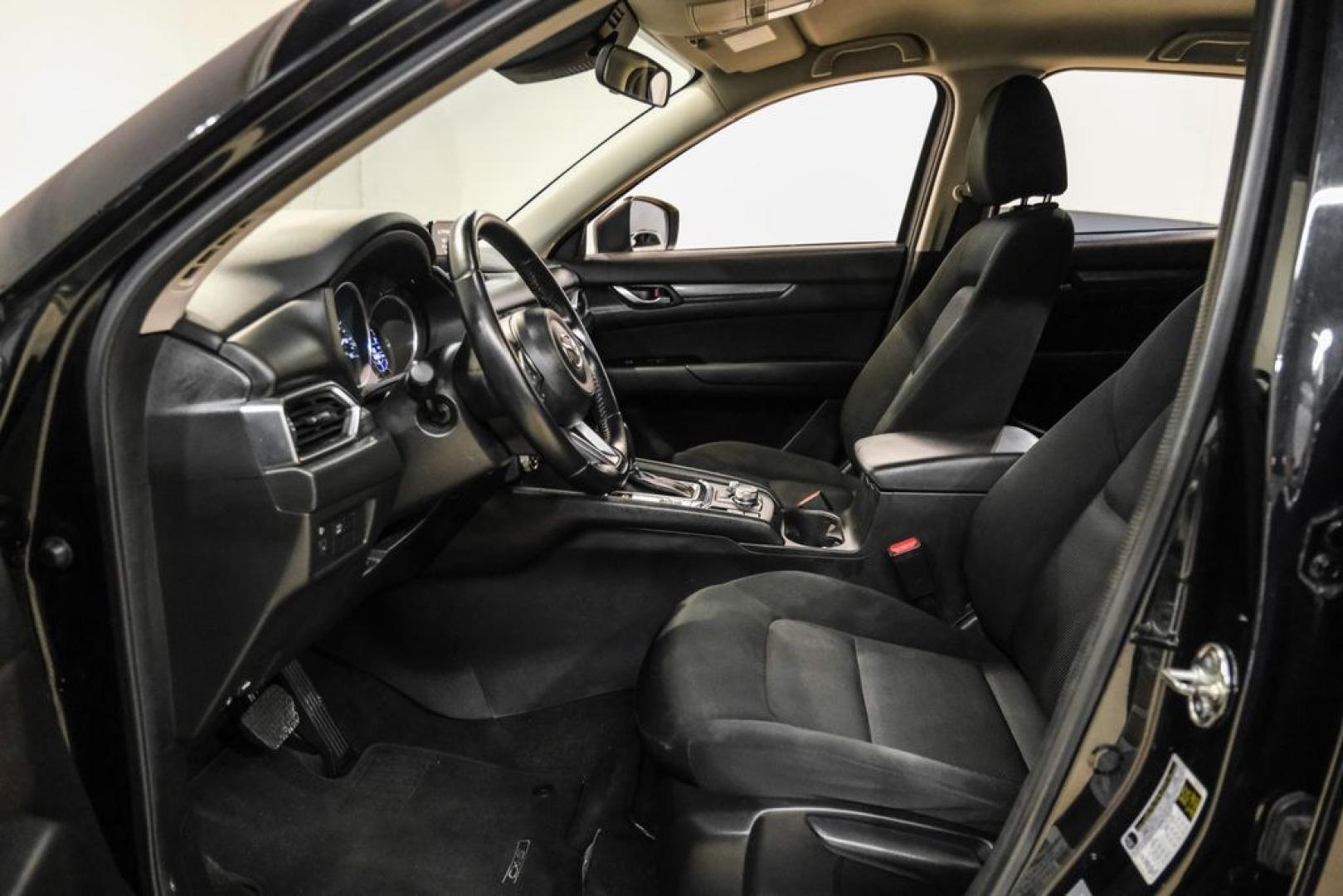 2019 Jet Black /Black Mazda CX-5 Sport (JM3KFABM1K1) with an SKYACTIV-G 2.5L 4-Cylinder DOHC 16V engine, Automatic transmission, located at 15300 Midway Rd., Addison, TX, 75001, (972) 702-0011, 32.958321, -96.838074- Photo#3