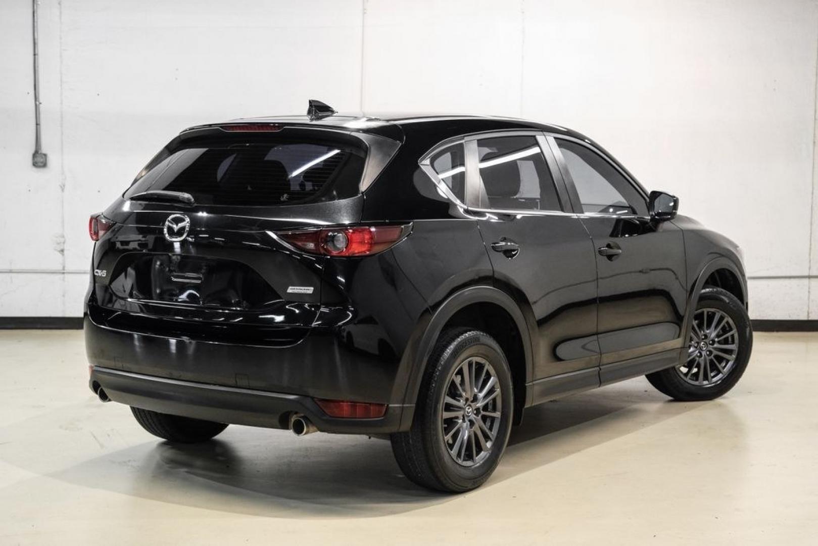 2019 Jet Black /Black Mazda CX-5 Sport (JM3KFABM1K1) with an SKYACTIV-G 2.5L 4-Cylinder DOHC 16V engine, Automatic transmission, located at 15300 Midway Rd., Addison, TX, 75001, (972) 702-0011, 32.958321, -96.838074- Photo#7
