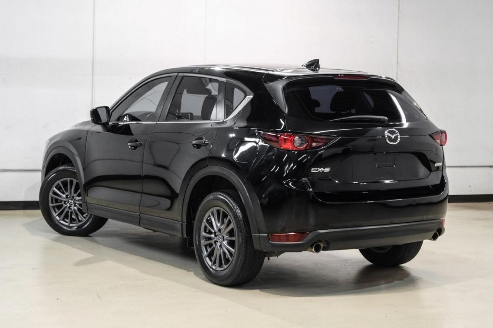 2019 Jet Black /Black Mazda CX-5 Sport (JM3KFABM1K1) with an SKYACTIV-G 2.5L 4-Cylinder DOHC 16V engine, Automatic transmission, located at 15300 Midway Rd., Addison, TX, 75001, (972) 702-0011, 32.958321, -96.838074- Photo#9