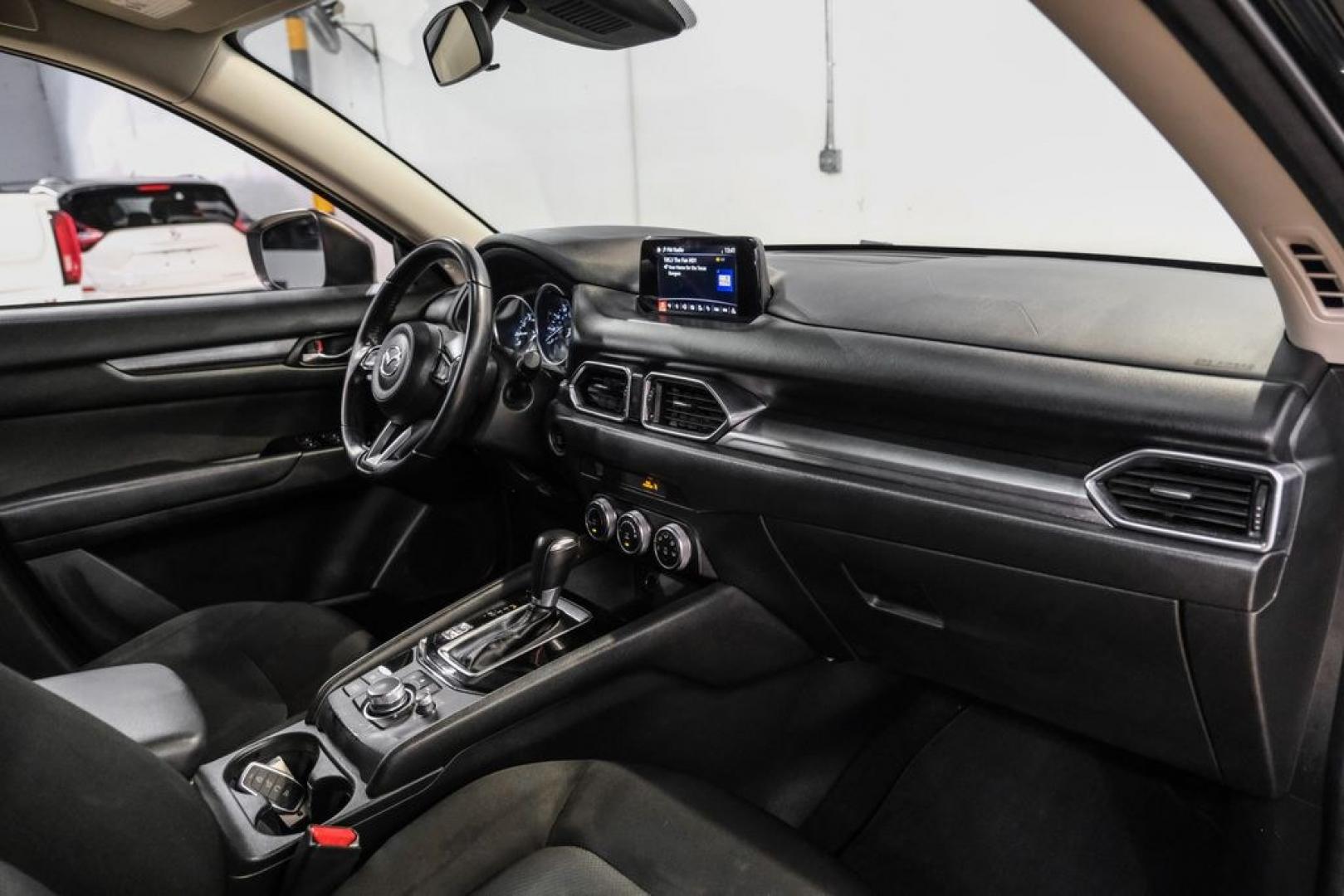 2019 Jet Black /Black Mazda CX-5 Sport (JM3KFABM1K1) with an SKYACTIV-G 2.5L 4-Cylinder DOHC 16V engine, Automatic transmission, located at 15300 Midway Rd., Addison, TX, 75001, (972) 702-0011, 32.958321, -96.838074- Photo#11