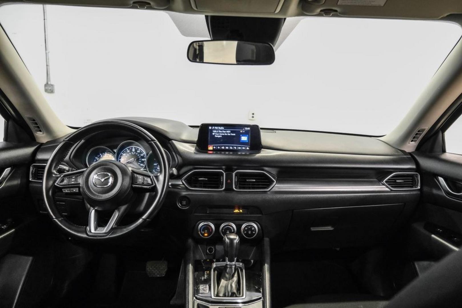 2019 Jet Black /Black Mazda CX-5 Sport (JM3KFABM1K1) with an SKYACTIV-G 2.5L 4-Cylinder DOHC 16V engine, Automatic transmission, located at 15300 Midway Rd., Addison, TX, 75001, (972) 702-0011, 32.958321, -96.838074- Photo#12
