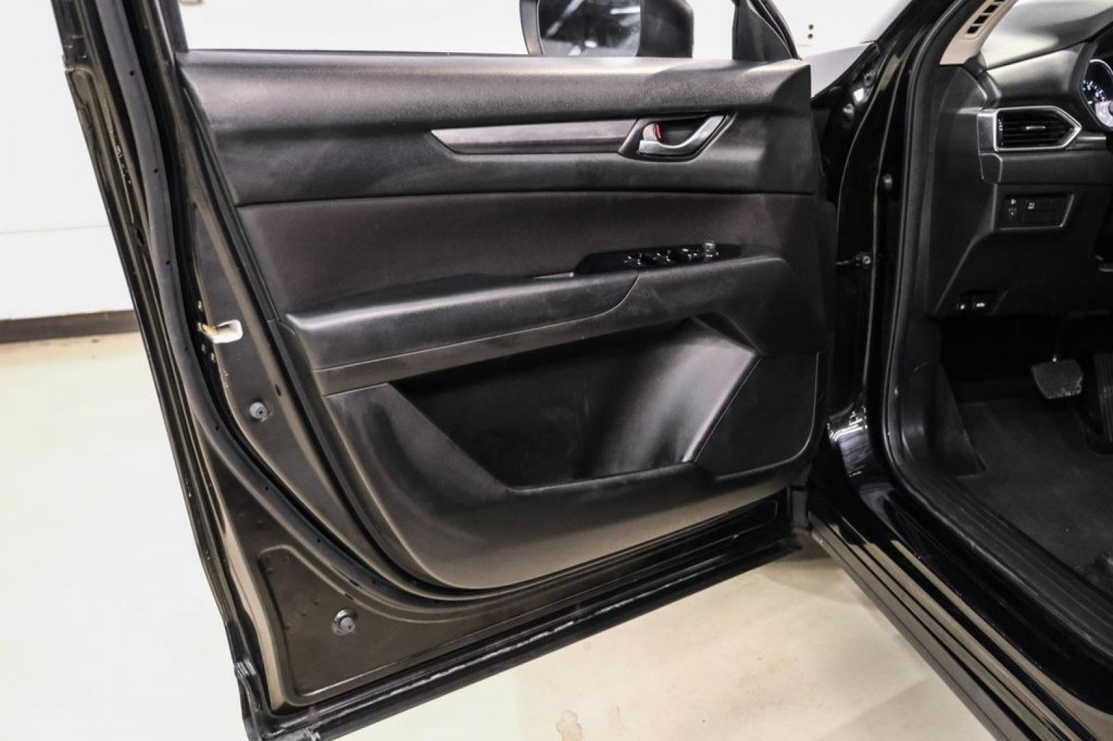 2019 Jet Black /Black Mazda CX-5 Sport (JM3KFABM1K1) with an SKYACTIV-G 2.5L 4-Cylinder DOHC 16V engine, Automatic transmission, located at 15300 Midway Rd., Addison, TX, 75001, (972) 702-0011, 32.958321, -96.838074- Photo#42