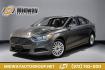 2014 Sterling Gray Metallic /Dune Ford Fusion Hybrid SE (3FA6P0LU0ER) with an 2.0L I4 Atkinson-Cycle Hybrid engine, CVT transmission, located at 15300 Midway Rd., Addison, TX, 75001, (972) 702-0011, 32.958321, -96.838074- Photo#0