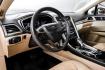 2014 Sterling Gray Metallic /Dune Ford Fusion Hybrid SE (3FA6P0LU0ER) with an 2.0L I4 Atkinson-Cycle Hybrid engine, CVT transmission, located at 15300 Midway Rd., Addison, TX, 75001, (972) 702-0011, 32.958321, -96.838074- Photo#2