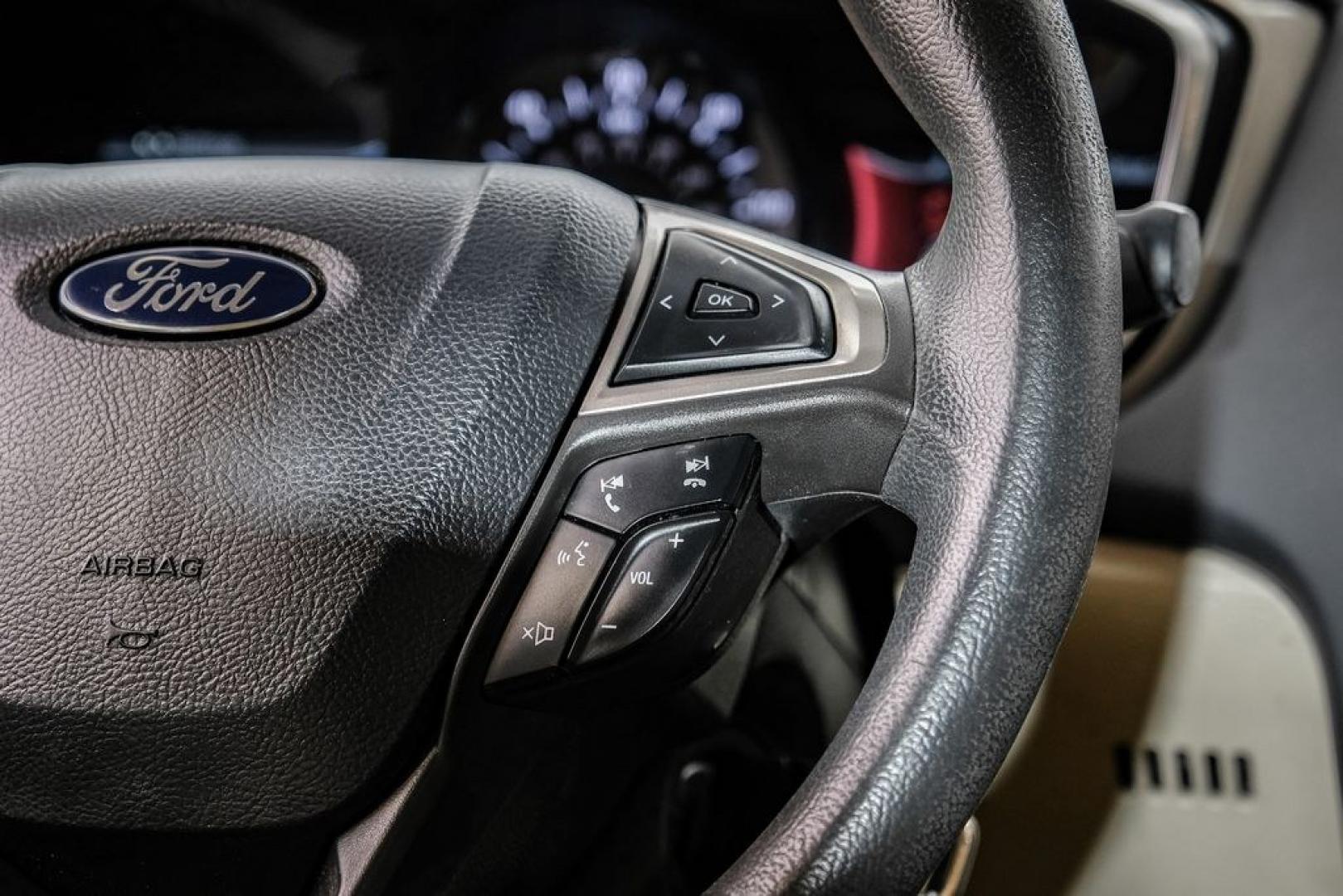 2014 Sterling Gray Metallic /Dune Ford Fusion Hybrid SE (3FA6P0LU0ER) with an 2.0L I4 Atkinson-Cycle Hybrid engine, CVT transmission, located at 15300 Midway Rd., Addison, TX, 75001, (972) 702-0011, 32.958321, -96.838074- Photo#21