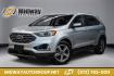2019 Ingot Silver /Ebony Ford Edge SEL (2FMPK3J9XKB) with an EcoBoost 2.0L I4 GTDi DOHC Turbocharged VCT engine, Automatic transmission, located at 15300 Midway Rd., Addison, TX, 75001, (972) 702-0011, 32.958321, -96.838074- Photo#0