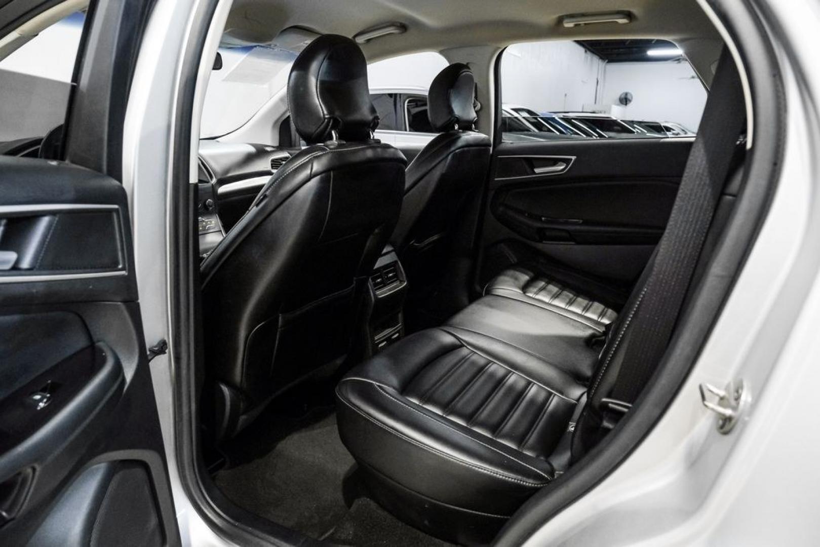 2019 Ingot Silver /Ebony Ford Edge SEL (2FMPK3J9XKB) with an EcoBoost 2.0L I4 GTDi DOHC Turbocharged VCT engine, Automatic transmission, located at 15300 Midway Rd., Addison, TX, 75001, (972) 702-0011, 32.958321, -96.838074- Photo#37