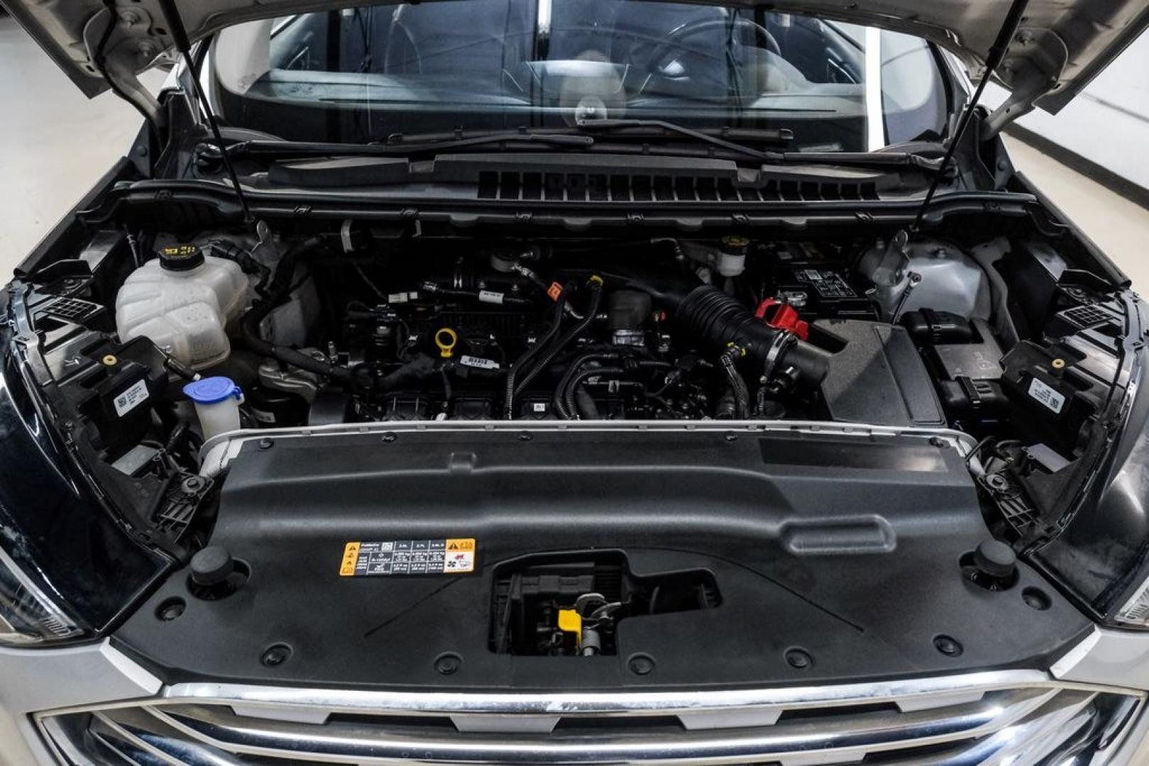 2019 Ingot Silver /Ebony Ford Edge SEL (2FMPK3J9XKB) with an EcoBoost 2.0L I4 GTDi DOHC Turbocharged VCT engine, Automatic transmission, located at 15300 Midway Rd., Addison, TX, 75001, (972) 702-0011, 32.958321, -96.838074- Photo#49