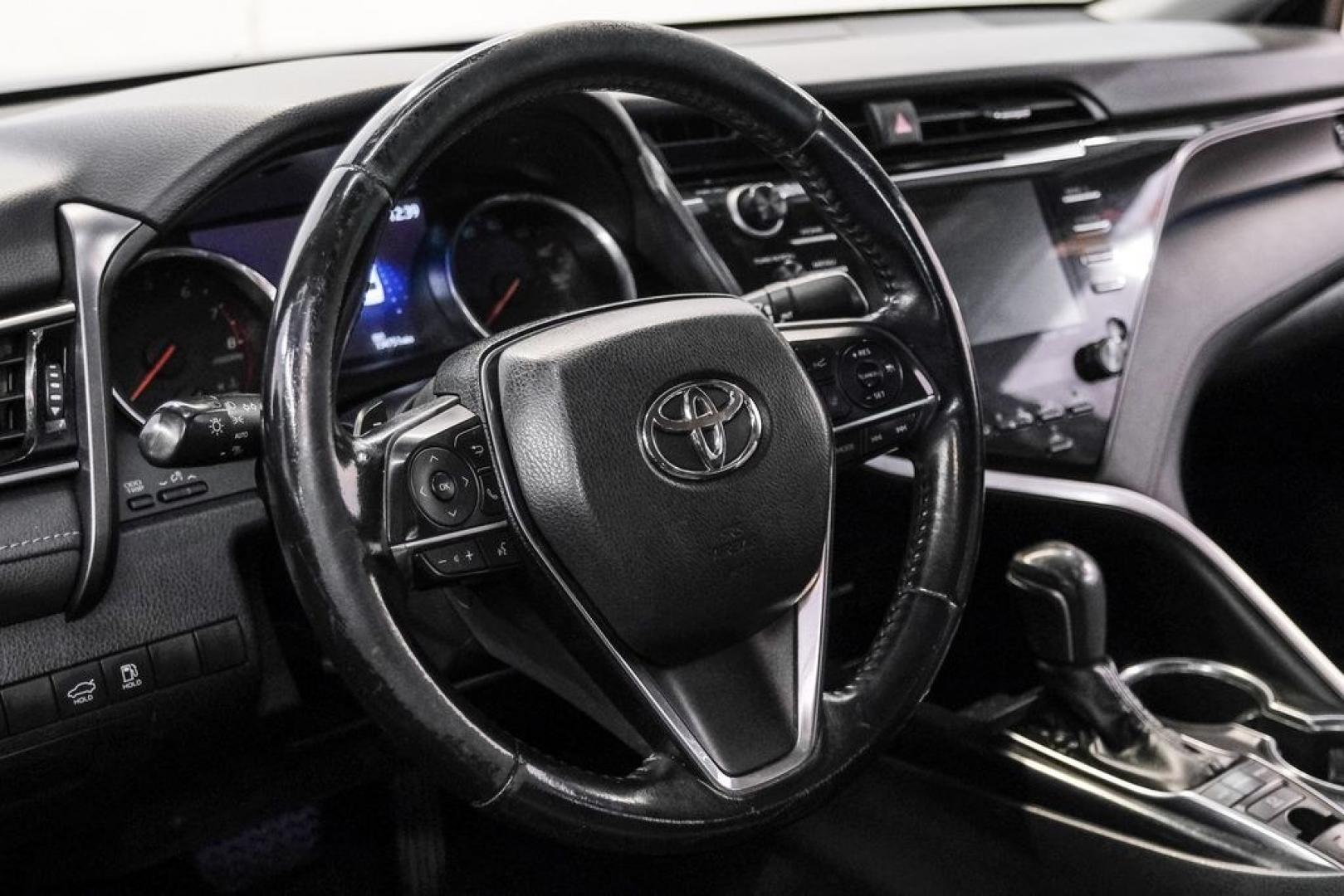 2019 Aqua /Black Toyota Camry XSE (4T1B61HK8KU) with an 2.5L I4 DOHC 16V engine, Automatic transmission, located at 15300 Midway Rd., Addison, TX, 75001, (972) 702-0011, 32.958321, -96.838074- Photo#15
