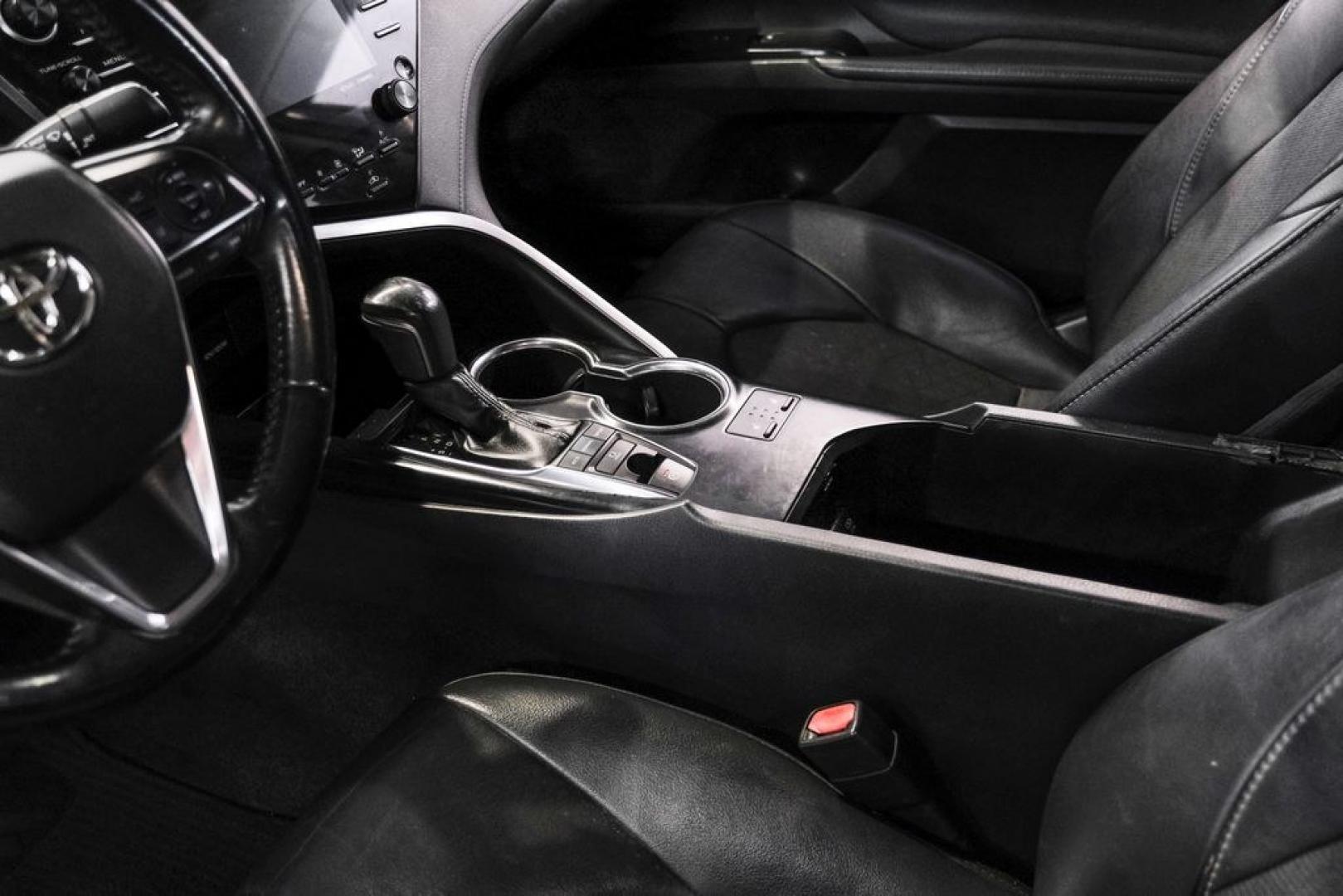 2019 Aqua /Black Toyota Camry XSE (4T1B61HK8KU) with an 2.5L I4 DOHC 16V engine, Automatic transmission, located at 15300 Midway Rd., Addison, TX, 75001, (972) 702-0011, 32.958321, -96.838074- Photo#24