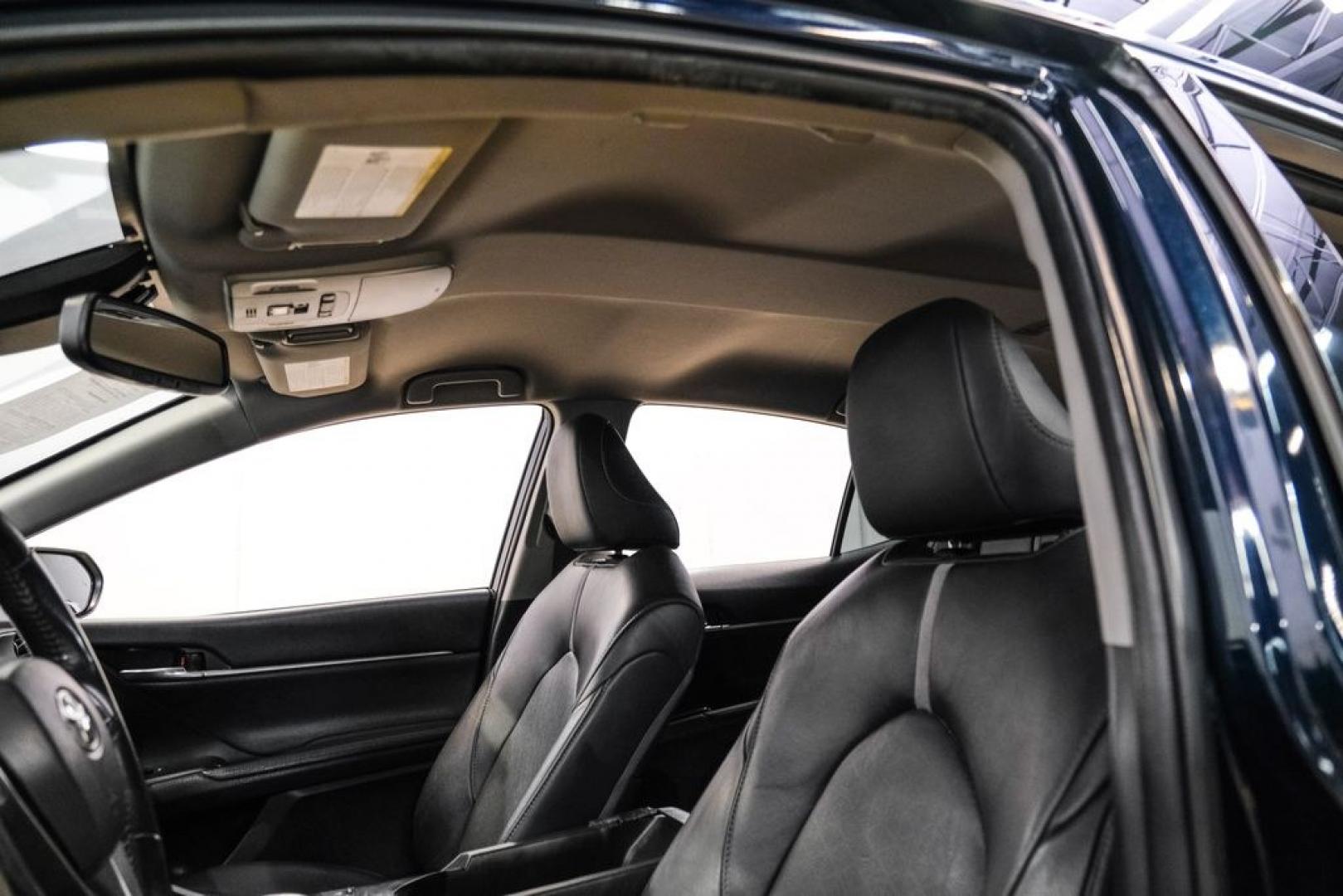 2019 Aqua /Black Toyota Camry XSE (4T1B61HK8KU) with an 2.5L I4 DOHC 16V engine, Automatic transmission, located at 15300 Midway Rd., Addison, TX, 75001, (972) 702-0011, 32.958321, -96.838074- Photo#30