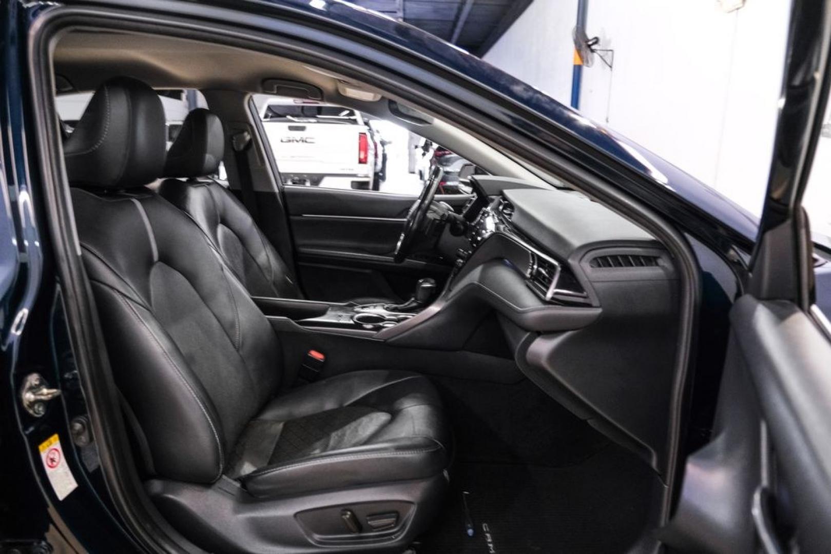 2019 Aqua /Black Toyota Camry XSE (4T1B61HK8KU) with an 2.5L I4 DOHC 16V engine, Automatic transmission, located at 15300 Midway Rd., Addison, TX, 75001, (972) 702-0011, 32.958321, -96.838074- Photo#33