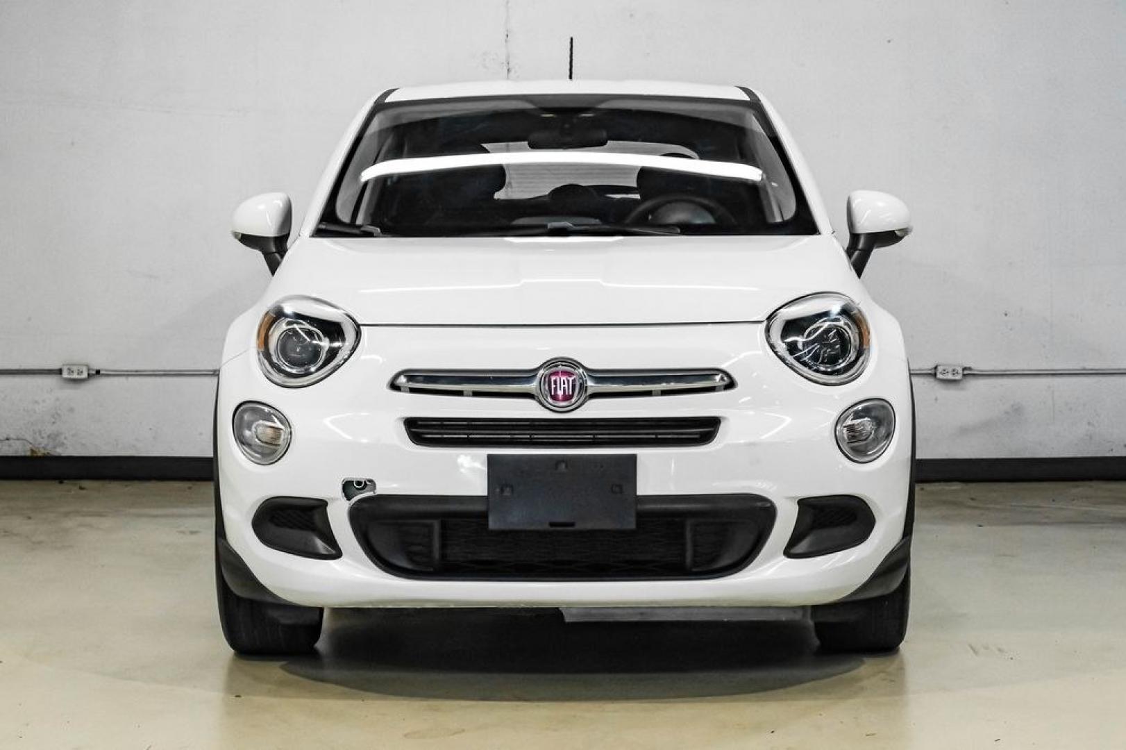 2017 White Clearcoat /Black Fiat 500X Pop (ZFBCFXAB5HP) with an 2.4L I4 MultiAir engine, Automatic transmission, located at 15300 Midway Rd., Addison, TX, 75001, (972) 702-0011, 32.958321, -96.838074- Photo#6