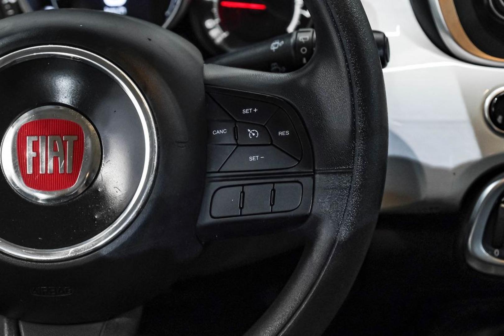 2017 White Clearcoat /Black Fiat 500X Pop (ZFBCFXAB5HP) with an 2.4L I4 MultiAir engine, Automatic transmission, located at 15300 Midway Rd., Addison, TX, 75001, (972) 702-0011, 32.958321, -96.838074- Photo#21