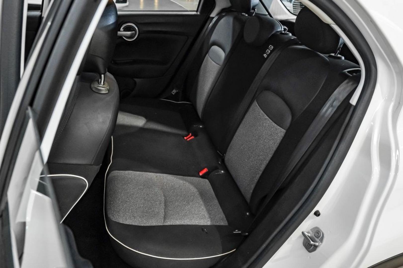 2017 White Clearcoat /Black Fiat 500X Pop (ZFBCFXAB5HP) with an 2.4L I4 MultiAir engine, Automatic transmission, located at 15300 Midway Rd., Addison, TX, 75001, (972) 702-0011, 32.958321, -96.838074- Photo#36