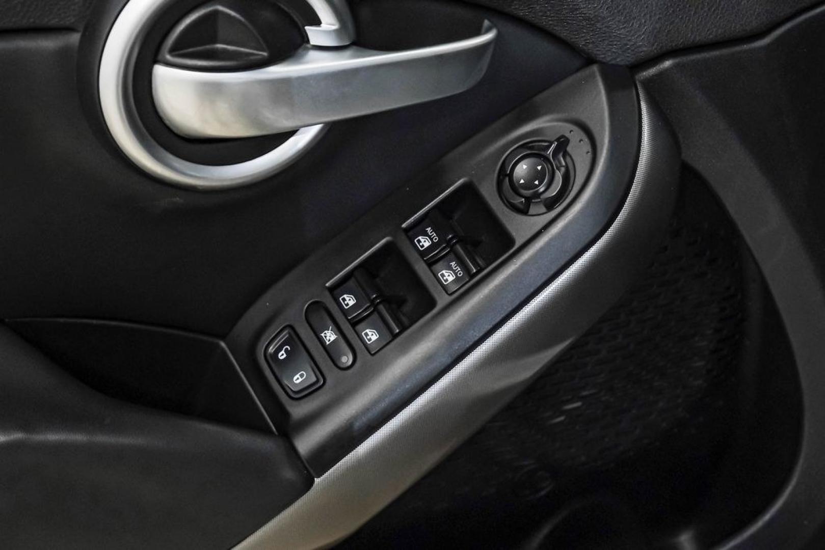 2017 White Clearcoat /Black Fiat 500X Pop (ZFBCFXAB5HP) with an 2.4L I4 MultiAir engine, Automatic transmission, located at 15300 Midway Rd., Addison, TX, 75001, (972) 702-0011, 32.958321, -96.838074- Photo#40