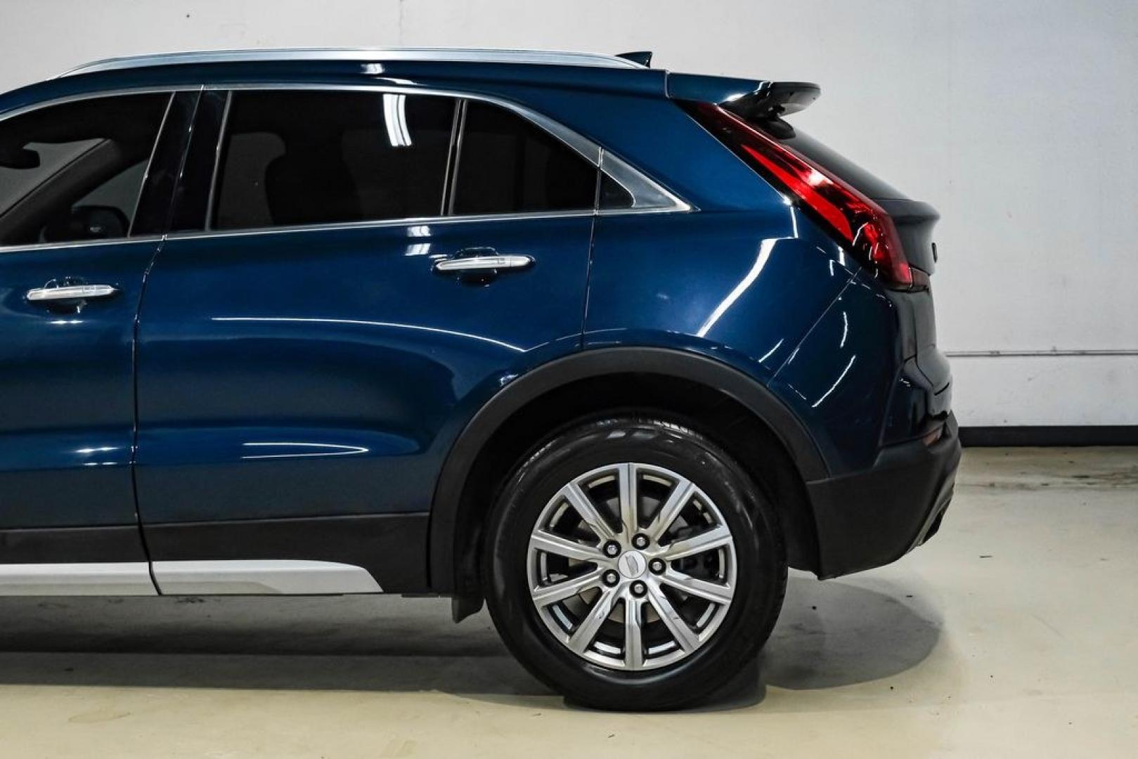2019 Twilight Blue Metallic /Light Platinum/Jet Black Cadillac XT4 Premium Luxury (1GYFZCR40KF) with an 2.0L I4 Turbocharged engine, Automatic transmission, located at 15300 Midway Rd., Addison, TX, 75001, (972) 702-0011, 32.958321, -96.838074- Photo#16