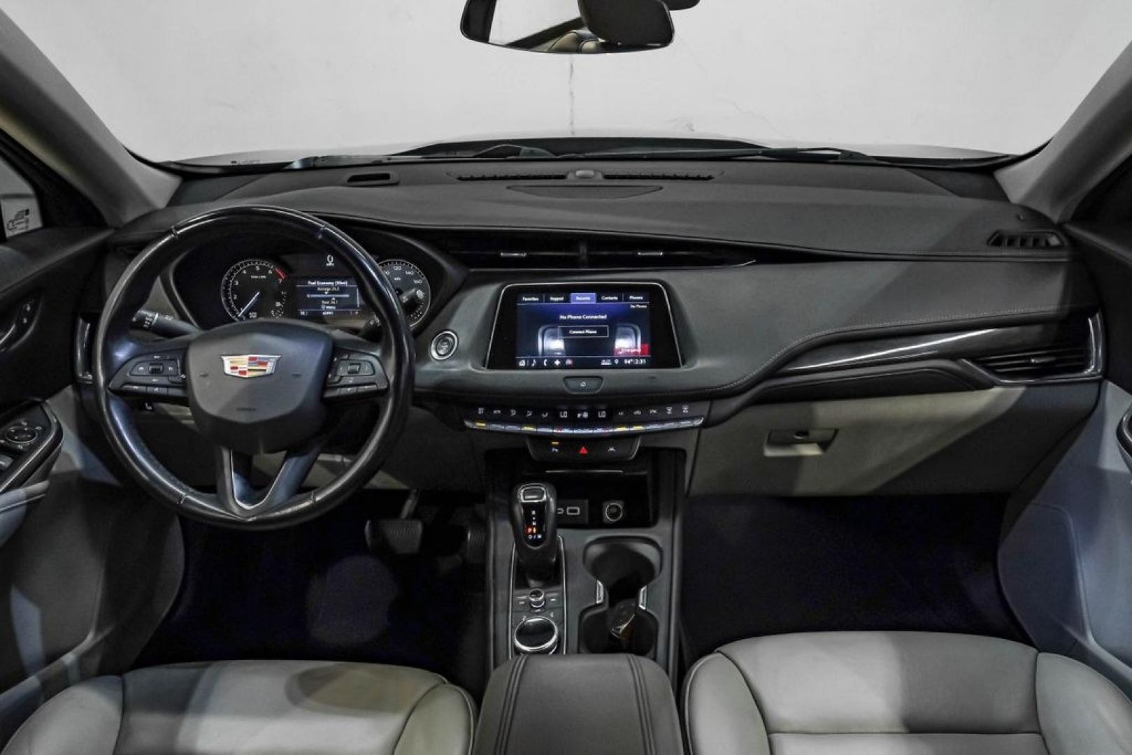 2019 Twilight Blue Metallic /Light Platinum/Jet Black Cadillac XT4 Premium Luxury (1GYFZCR40KF) with an 2.0L I4 Turbocharged engine, Automatic transmission, located at 15300 Midway Rd., Addison, TX, 75001, (972) 702-0011, 32.958321, -96.838074- Photo#18