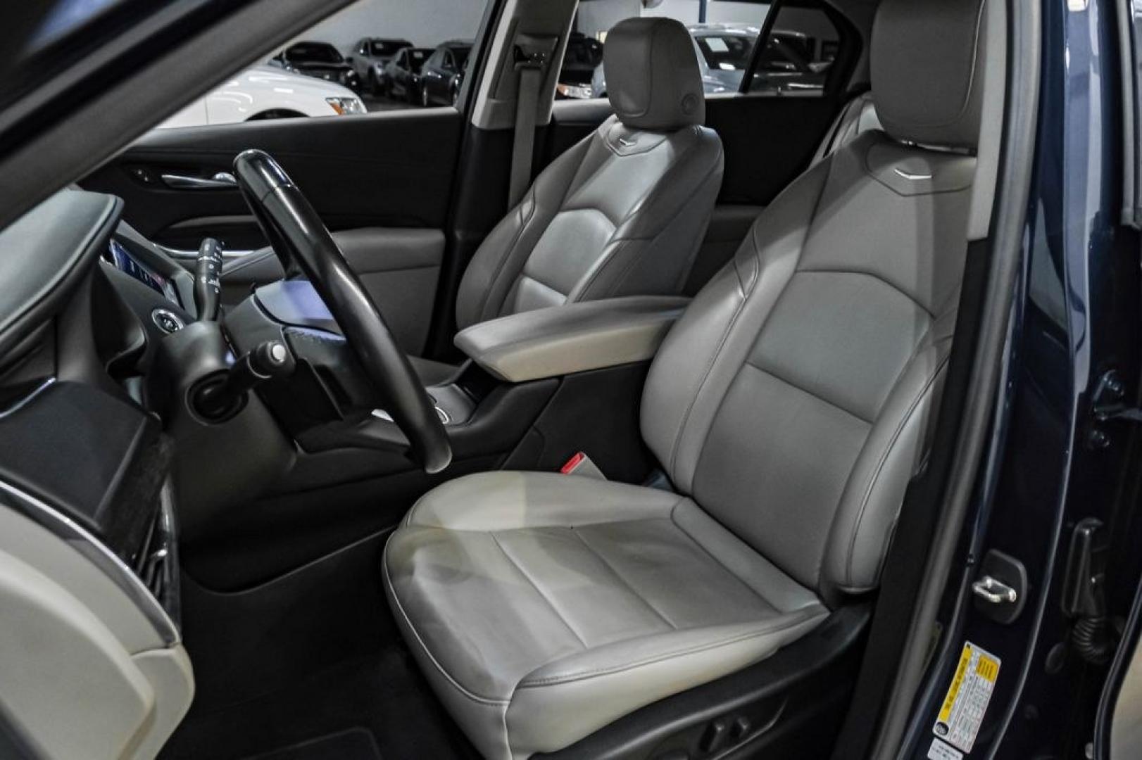 2019 Twilight Blue Metallic /Light Platinum/Jet Black Cadillac XT4 Premium Luxury (1GYFZCR40KF) with an 2.0L I4 Turbocharged engine, Automatic transmission, located at 15300 Midway Rd., Addison, TX, 75001, (972) 702-0011, 32.958321, -96.838074- Photo#31