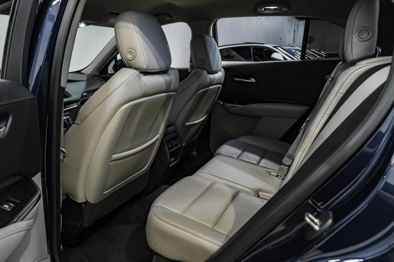 2019 Twilight Blue Metallic /Light Platinum/Jet Black Cadillac XT4 Premium Luxury (1GYFZCR40KF) with an 2.0L I4 Turbocharged engine, Automatic transmission, located at 15300 Midway Rd., Addison, TX, 75001, (972) 702-0011, 32.958321, -96.838074- Photo#37