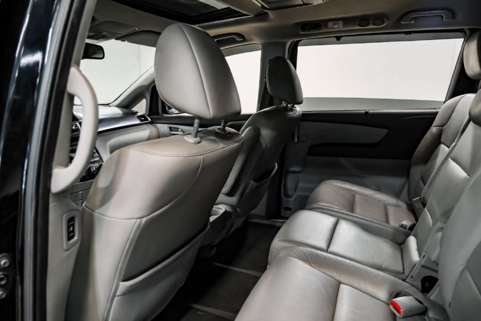 2013 Crystal Black Pearl /Truffle Honda Odyssey Touring Elite (5FNRL5H96DB) with an 3.5L V6 SOHC i-VTEC 24V engine, Automatic transmission, located at 15300 Midway Rd., Addison, TX, 75001, (972) 702-0011, 32.958321, -96.838074- Photo#36
