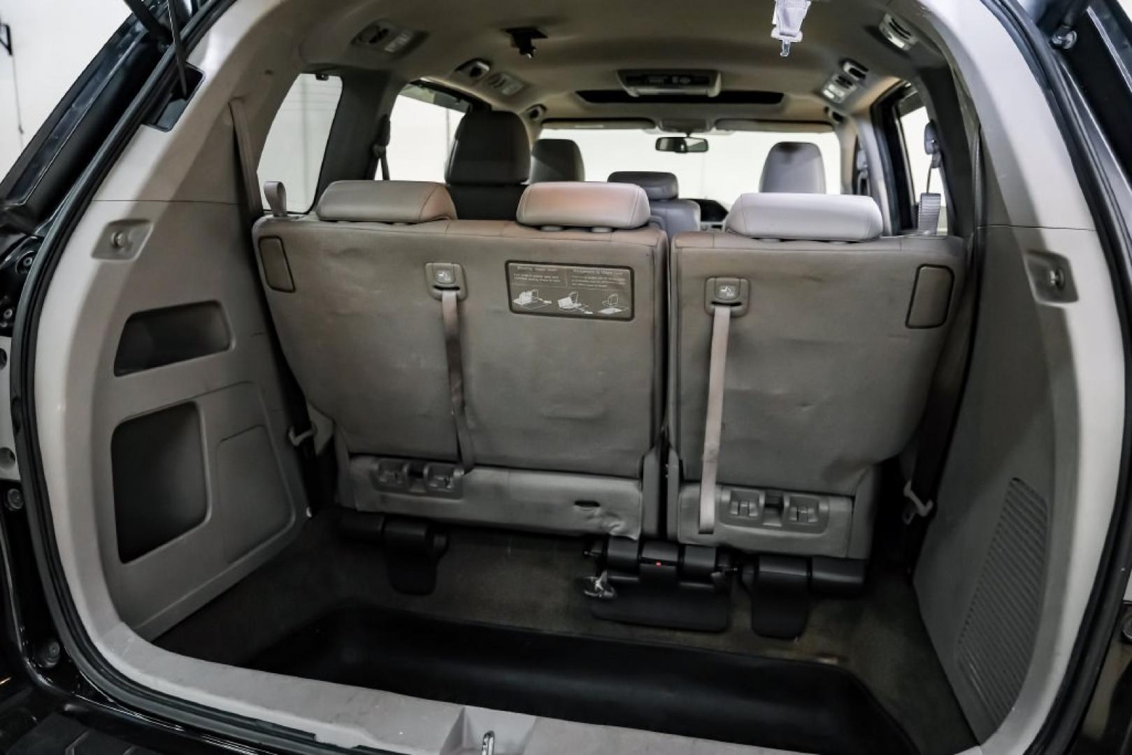 2013 Crystal Black Pearl /Truffle Honda Odyssey Touring Elite (5FNRL5H96DB) with an 3.5L V6 SOHC i-VTEC 24V engine, Automatic transmission, located at 15300 Midway Rd., Addison, TX, 75001, (972) 702-0011, 32.958321, -96.838074- Photo#47