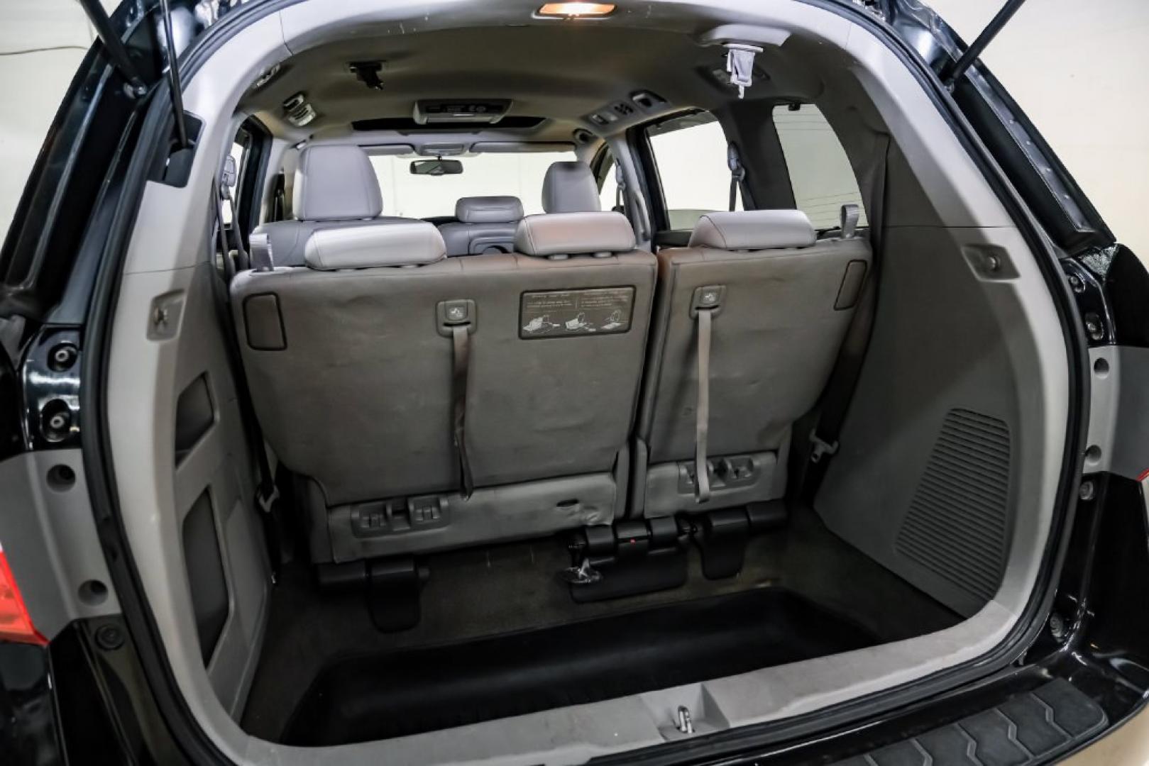 2013 Crystal Black Pearl /Truffle Honda Odyssey Touring Elite (5FNRL5H96DB) with an 3.5L V6 SOHC i-VTEC 24V engine, Automatic transmission, located at 15300 Midway Rd., Addison, TX, 75001, (972) 702-0011, 32.958321, -96.838074- Photo#48