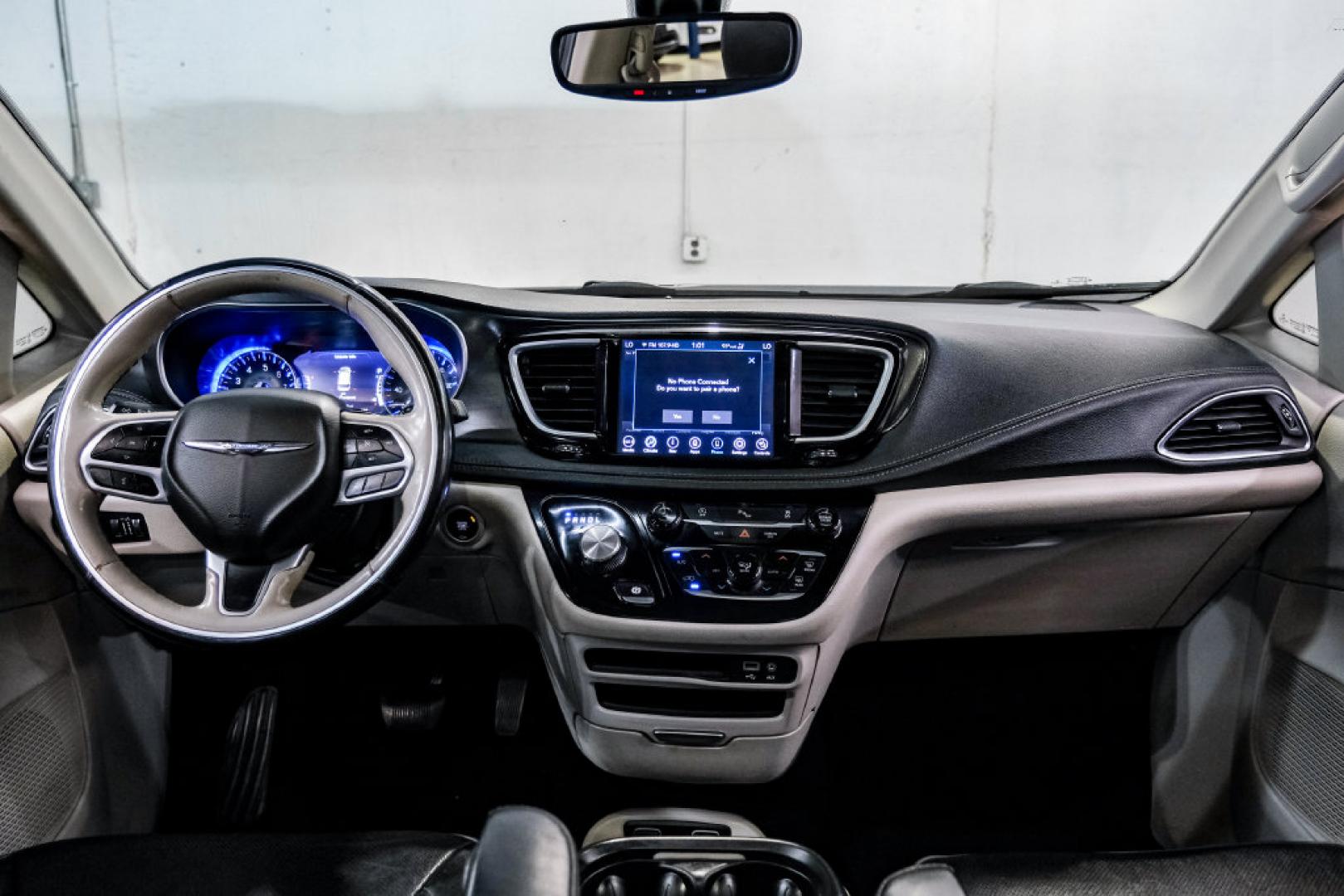 2020 Steel Metallic /Black Chrysler Pacifica Limited (2C4RC1GG0LR) with an 3.6L V6 24V VVT engine, Automatic transmission, located at 15300 Midway Rd., Addison, TX, 75001, (972) 702-0011, 32.958321, -96.838074- Photo#14