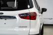 2021 Diamond White /Ebony Black Ford EcoSport Titanium (MAJ3S2KE2MC) with an EcoBoost 1.0L I3 GTDi DOHC Turbocharged VCT engine, Automatic transmission, located at 15300 Midway Rd., Addison, TX, 75001, (972) 702-0011, 32.958321, -96.838074- Photo#48