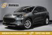 2021 Gray Metallic /Gray Ford Escape S (1FMCU0F62MU) with an 1.5L EcoBoost engine, Automatic transmission, located at 15300 Midway Rd., Addison, TX, 75001, (972) 702-0011, 32.958321, -96.838074- Photo#0