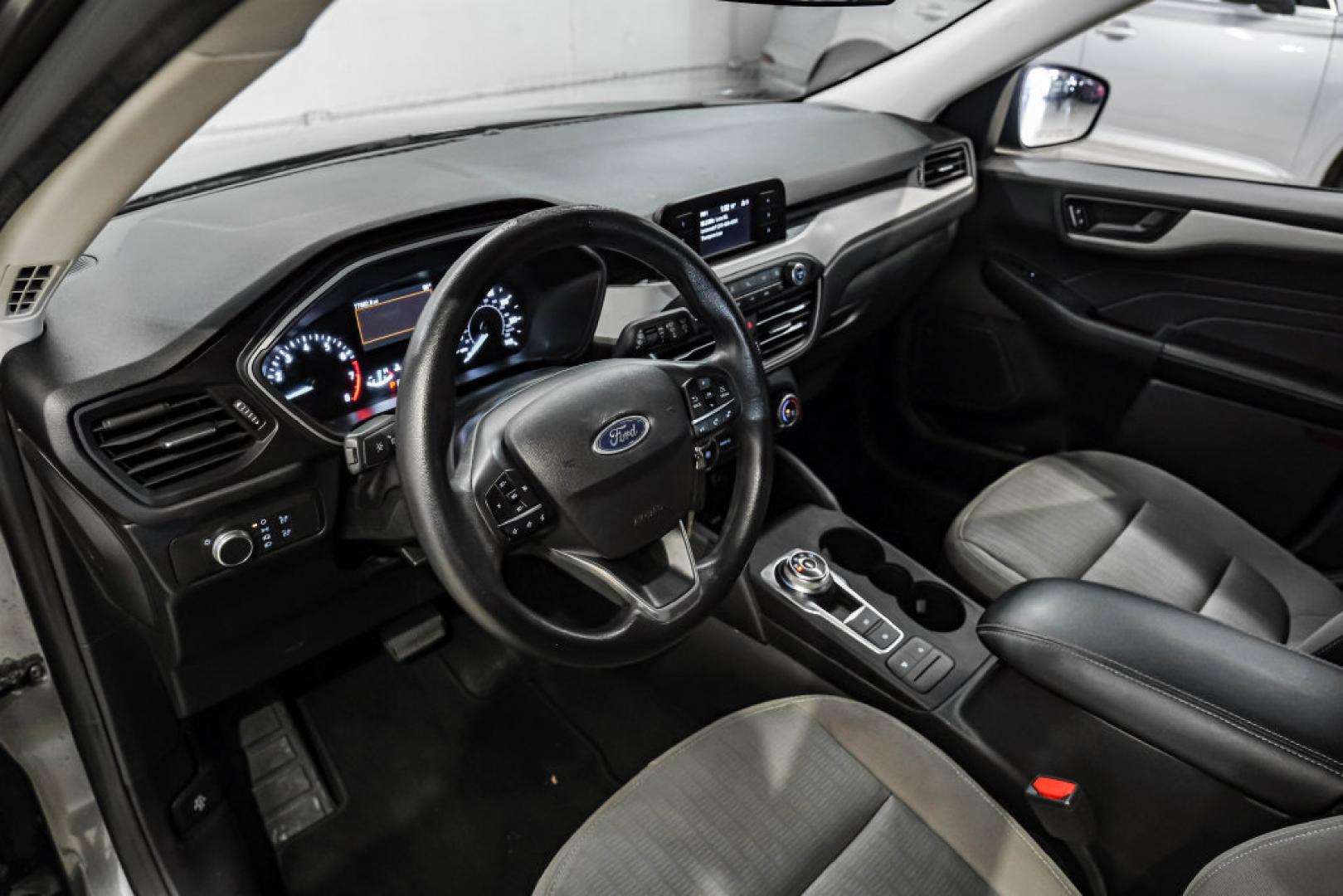 2021 Gray Metallic /Gray Ford Escape S (1FMCU0F62MU) with an 1.5L EcoBoost engine, Automatic transmission, located at 15300 Midway Rd., Addison, TX, 75001, (972) 702-0011, 32.958321, -96.838074- Photo#2