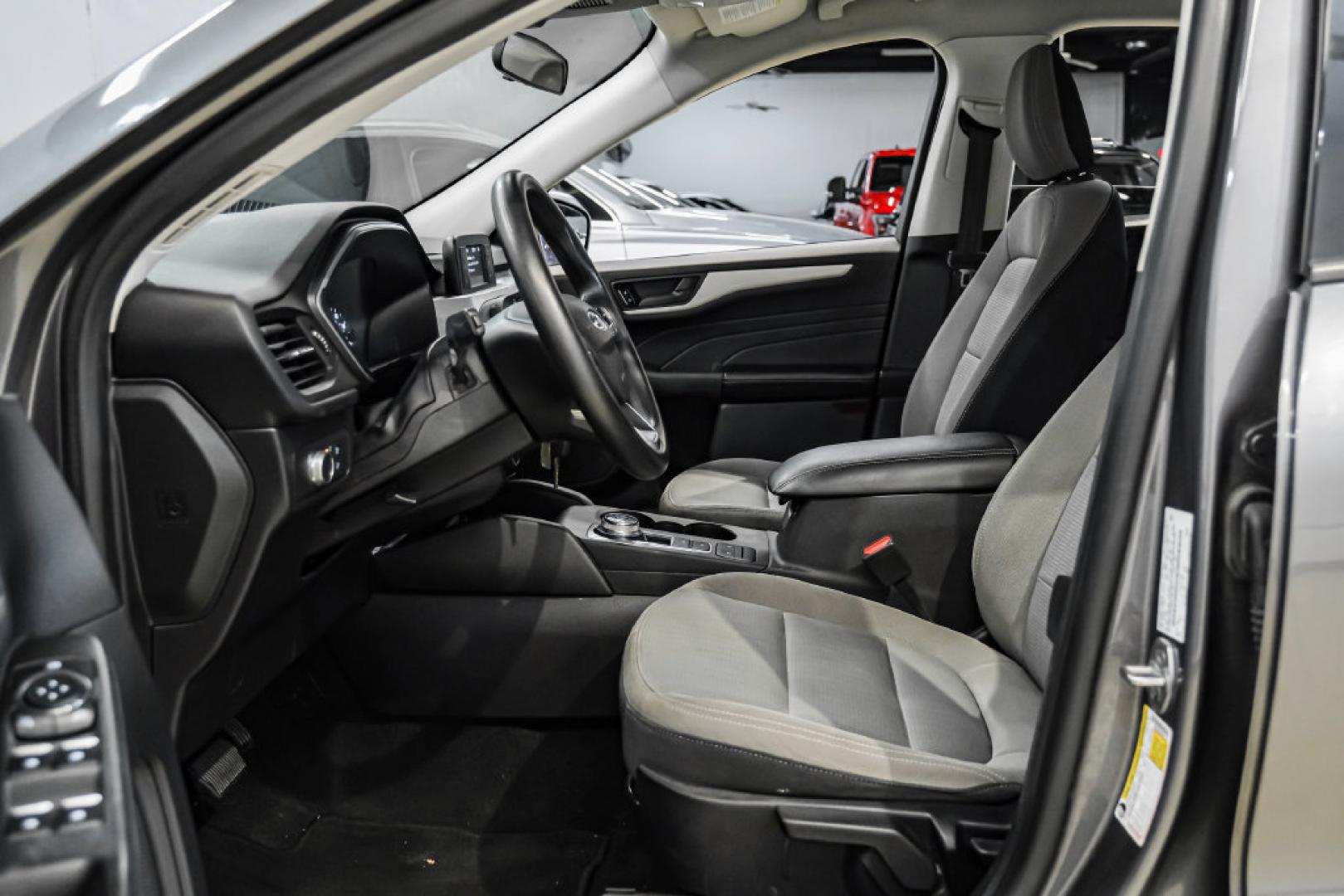 2021 Gray Metallic /Gray Ford Escape S (1FMCU0F62MU) with an 1.5L EcoBoost engine, Automatic transmission, located at 15300 Midway Rd., Addison, TX, 75001, (972) 702-0011, 32.958321, -96.838074- Photo#3